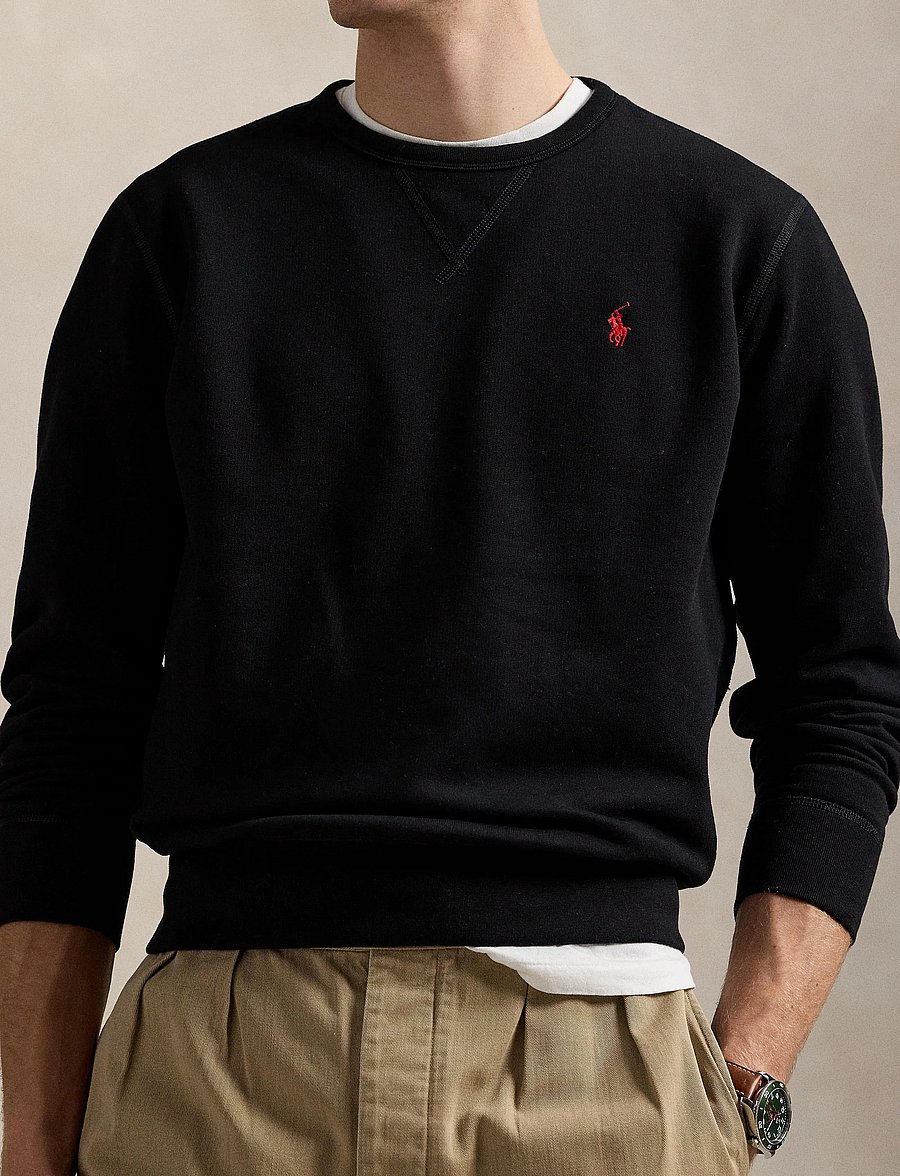 Polo Ralph Lauren - The RL Fleece Sweatshirt - shop by occasion - polo black - 5