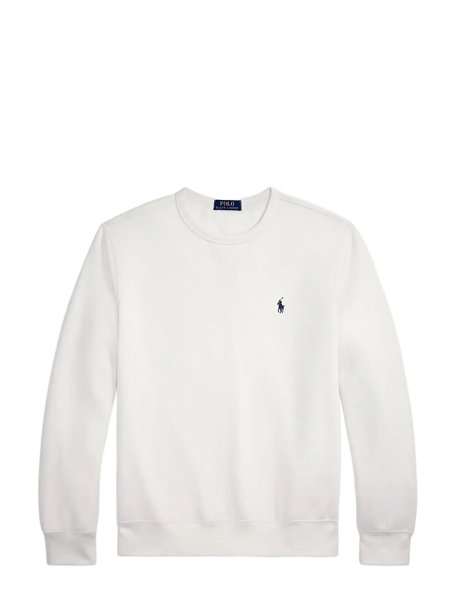 Polo Ralph Lauren - The RL Fleece Sweatshirt - shop by occasion - white/c7996 - 1