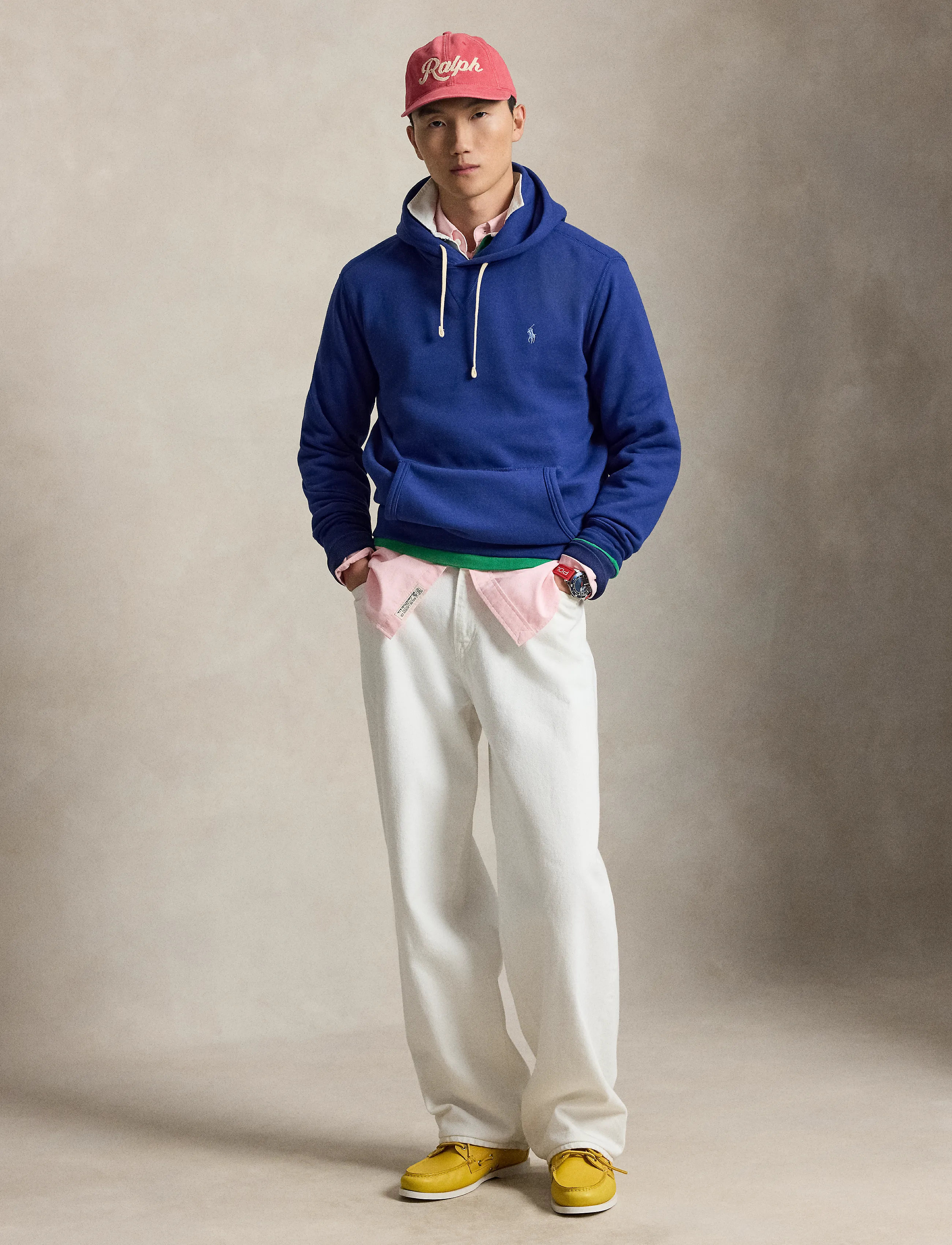 Polo Ralph Lauren - The RL Fleece Hoodie - hoodies - blue yacht - 5