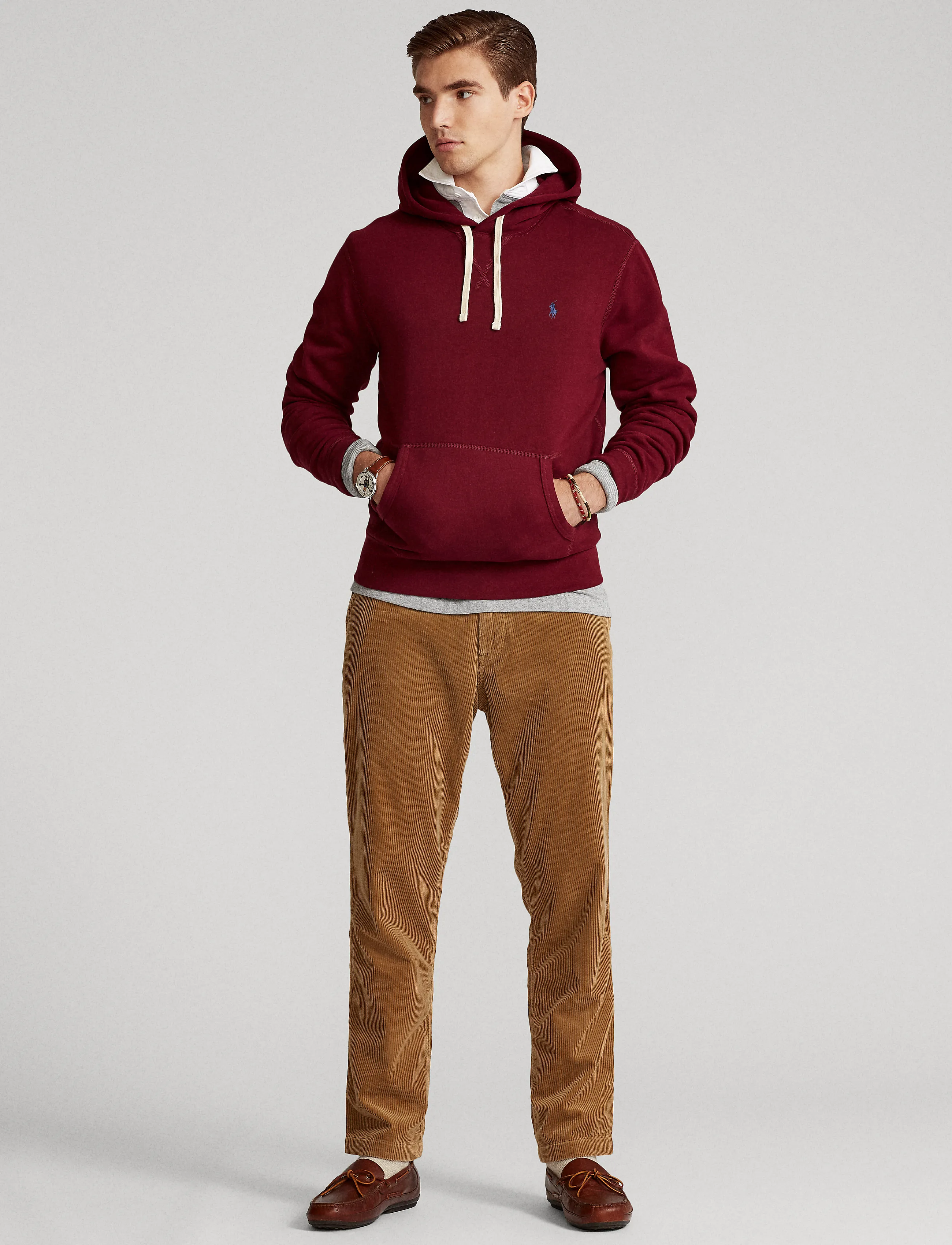 Polo Ralph Lauren The RL Fleece Hoodie - Kapuzenpullover - CLASSIC WINE / red