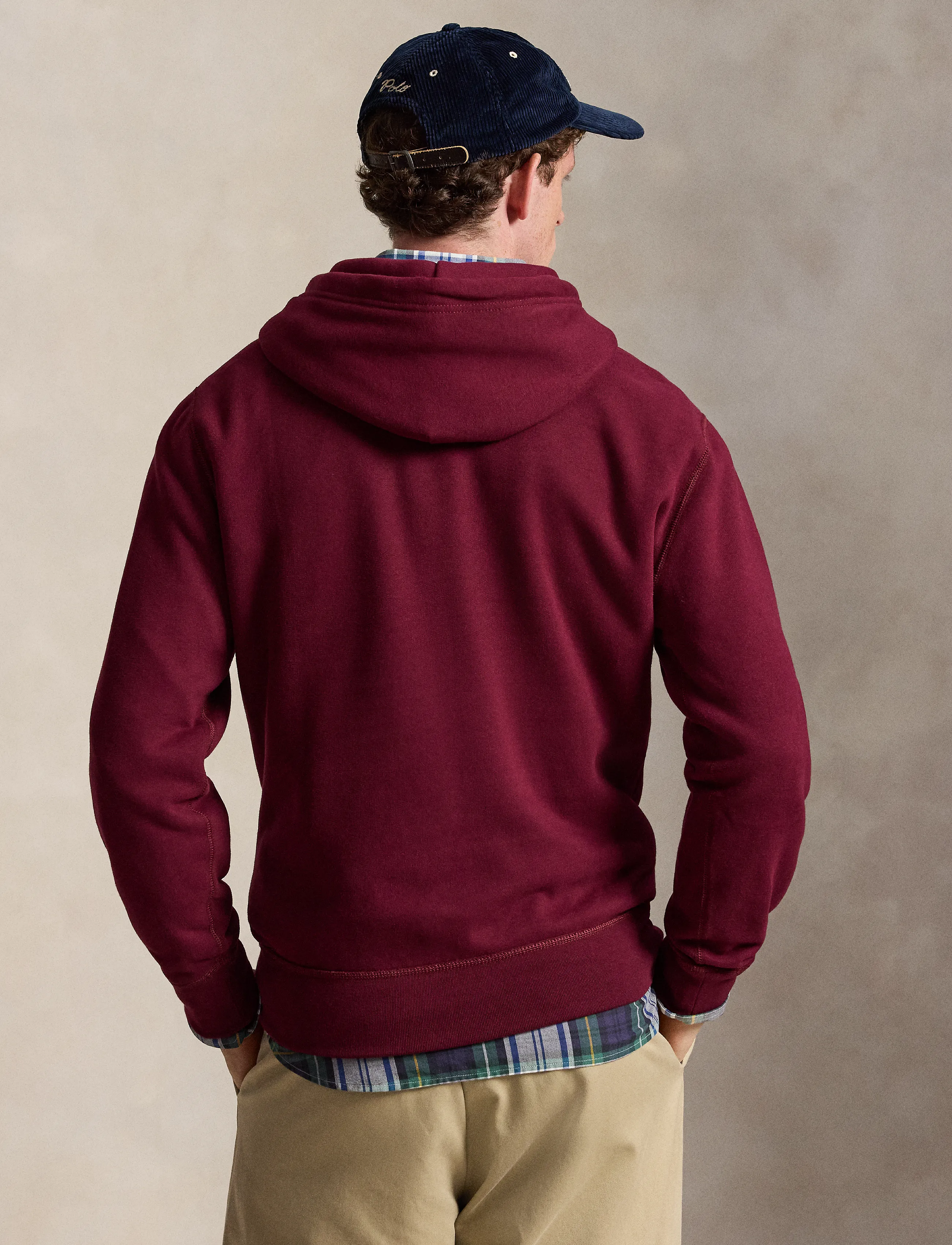 Polo Ralph Lauren - The RL Fleece Hoodie - hoodies - classic wine - 3