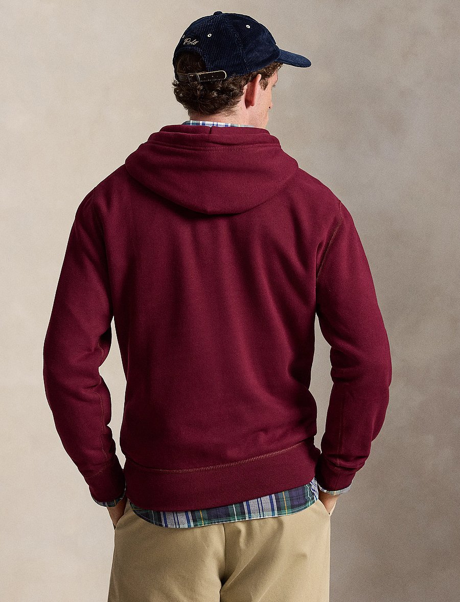 Polo Ralph Lauren - The RL Fleece Hoodie - kapuutsiga dressipluusid - classic wine - 3