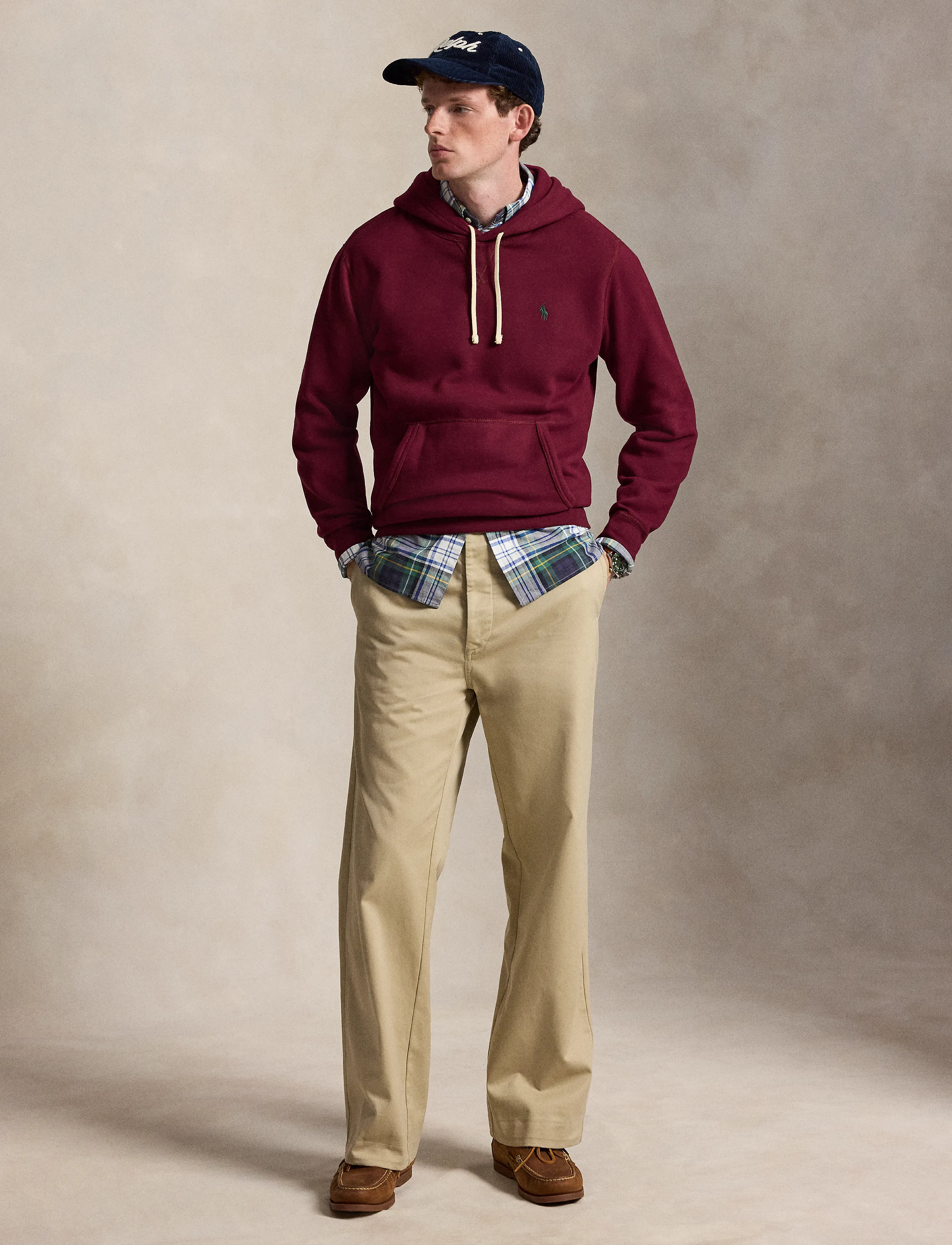 Polo Ralph Lauren - The RL Fleece Hoodie - hoodies - classic wine - 5