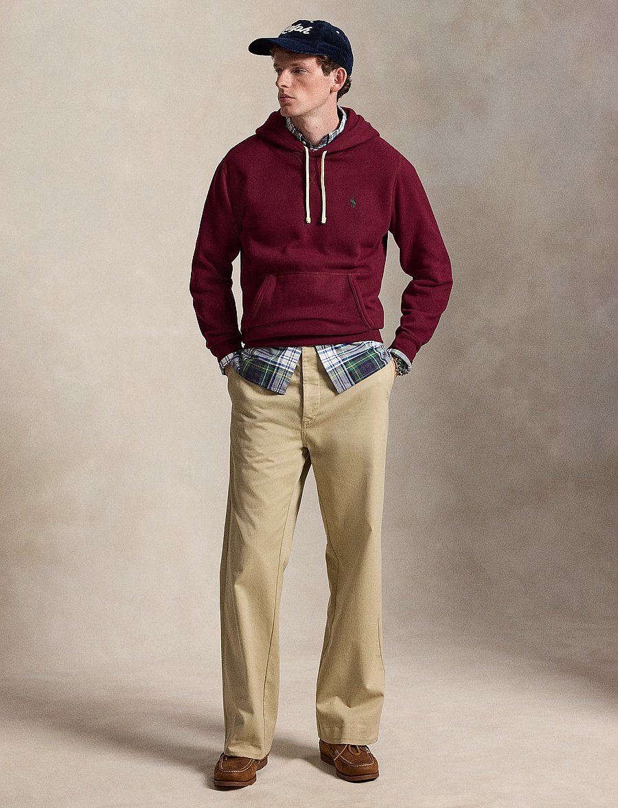 Polo Ralph Lauren - The RL Fleece Hoodie - kapuutsiga dressipluusid - classic wine - 5