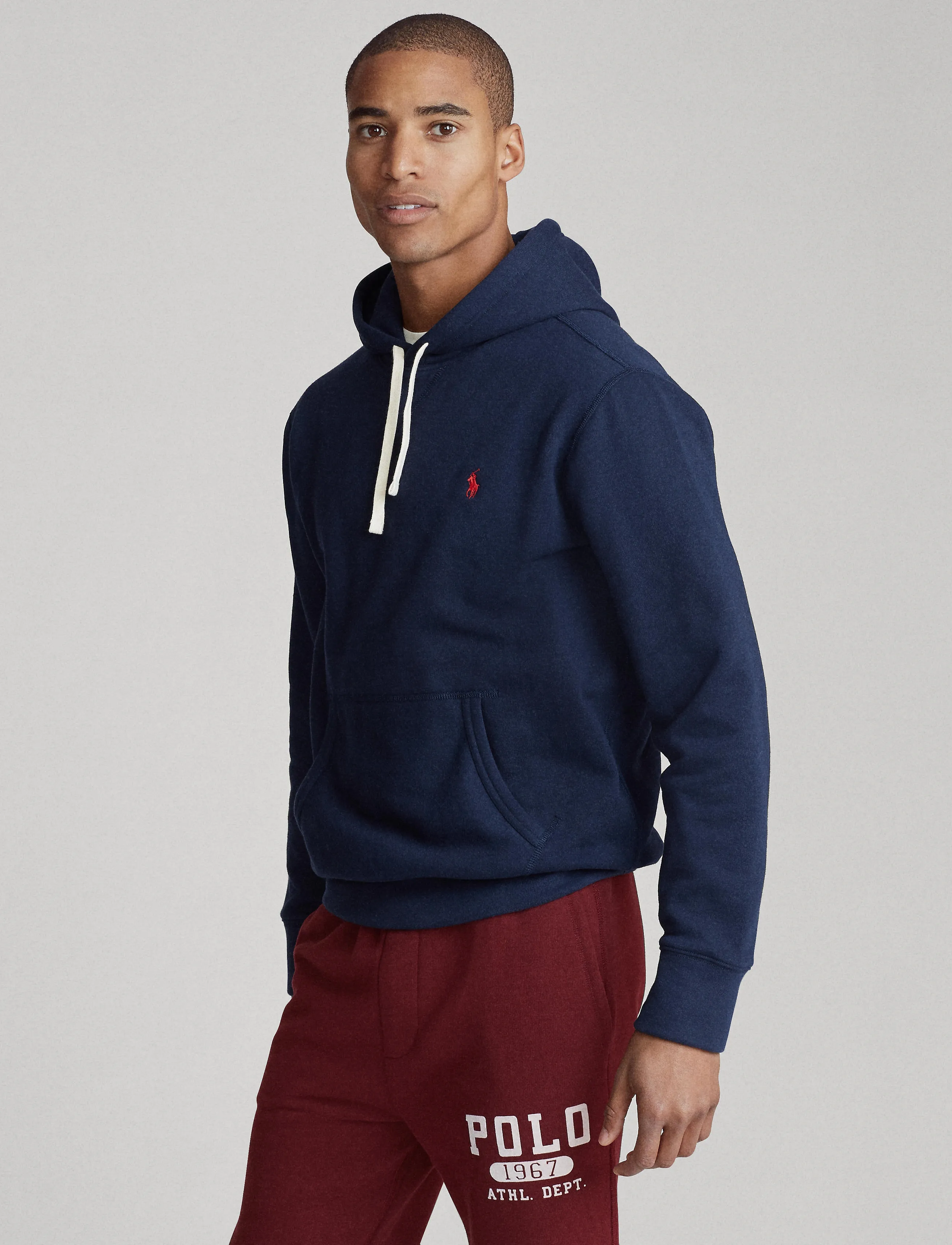 Polo Ralph Lauren - RL FLEECE-LSL-KNT - hættetrøjer - cruise navy - 2