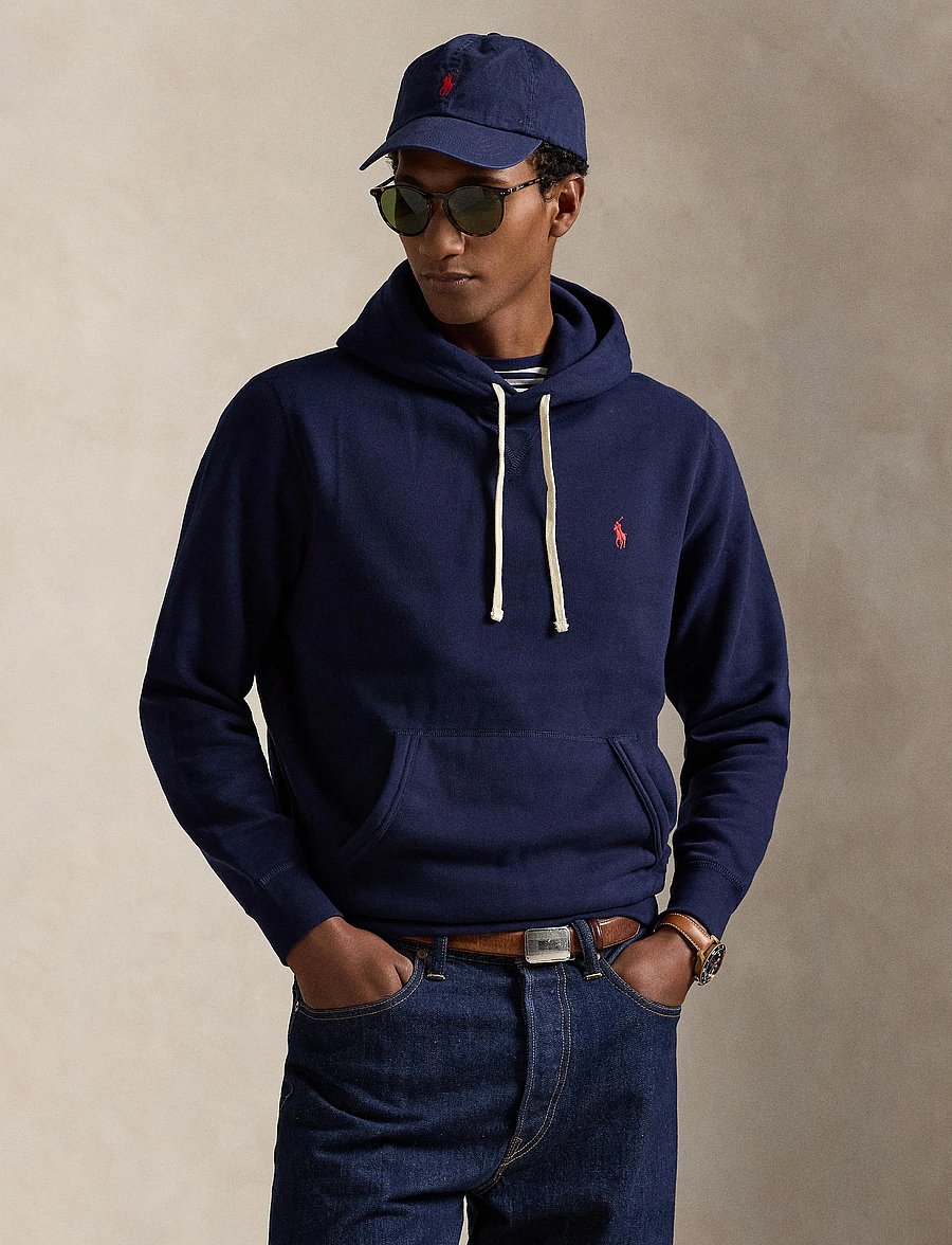 Polo Ralph Lauren - RL FLEECE-LSL-KNT - hættetrøjer - cruise navy - 3