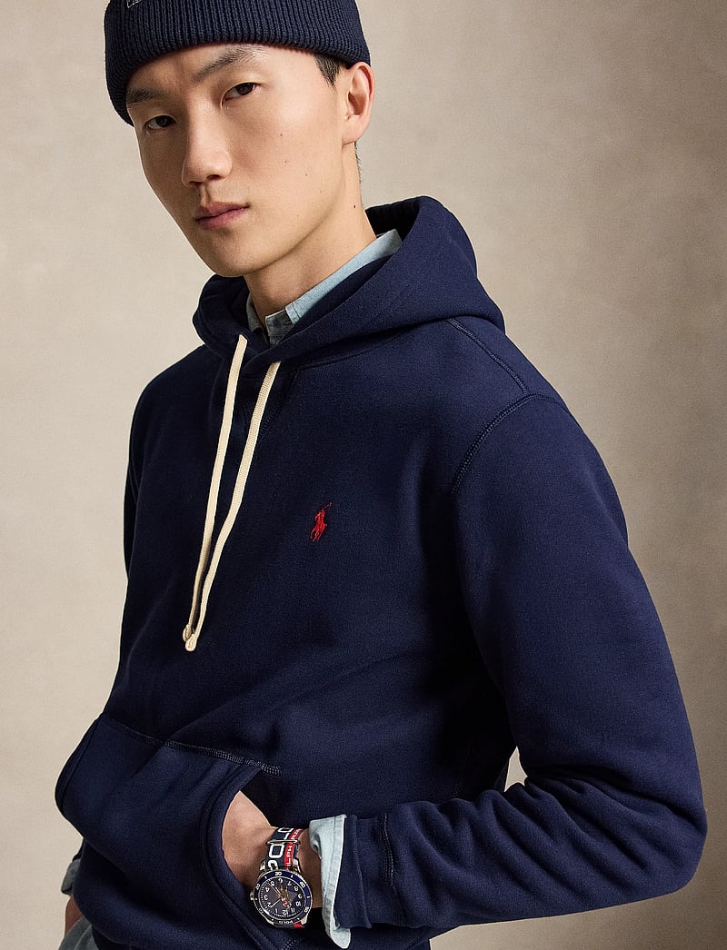 Polo Ralph Lauren - The RL Fleece Hoodie - kapuutsiga dressipluusid - cruise navy - 4
