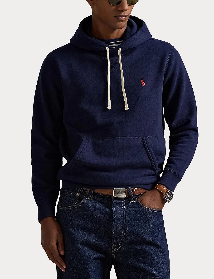 Polo Ralph Lauren - RL FLEECE-LSL-KNT - hættetrøjer - cruise navy - 5