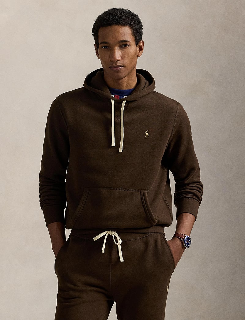 Polo Ralph Lauren - The RL Fleece Hoodie - hoodies - nutmeg brown - 3