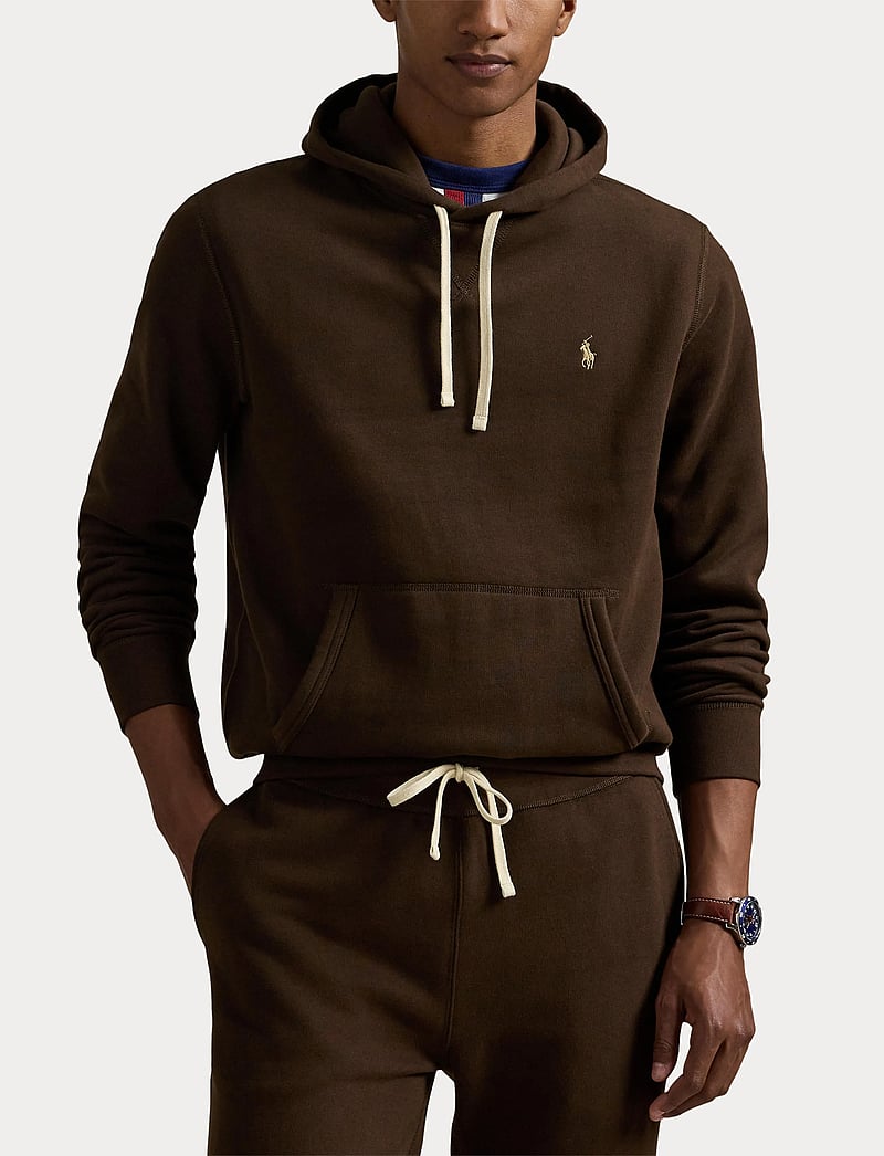 Polo Ralph Lauren - The RL Fleece Hoodie - hoodies - nutmeg brown - 5