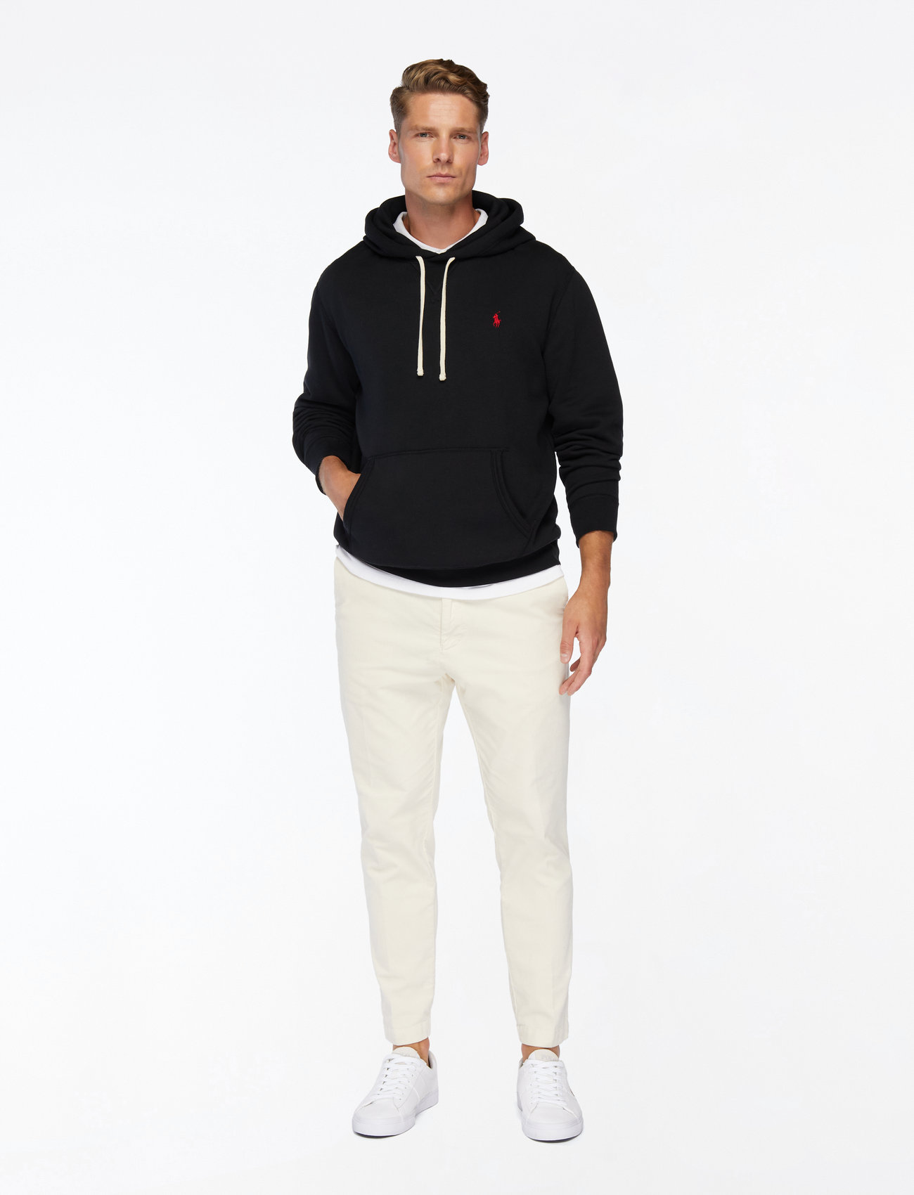 Polo Ralph Lauren - The RL Fleece Hoodie - hættetrøjer - polo black - 3