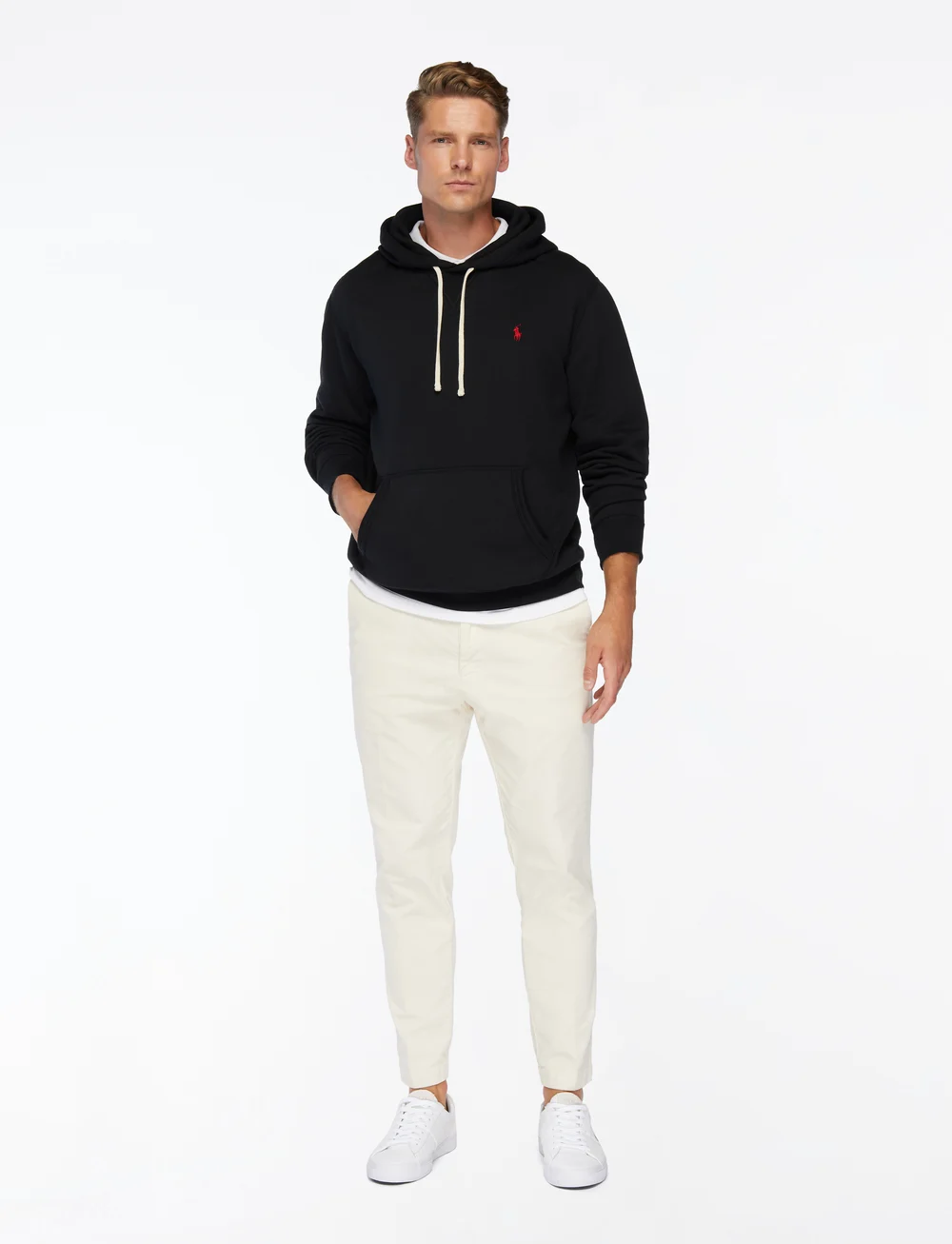 Polo Ralph Lauren - The RL Fleece Hoodie - hættetrøjer - polo black - 3