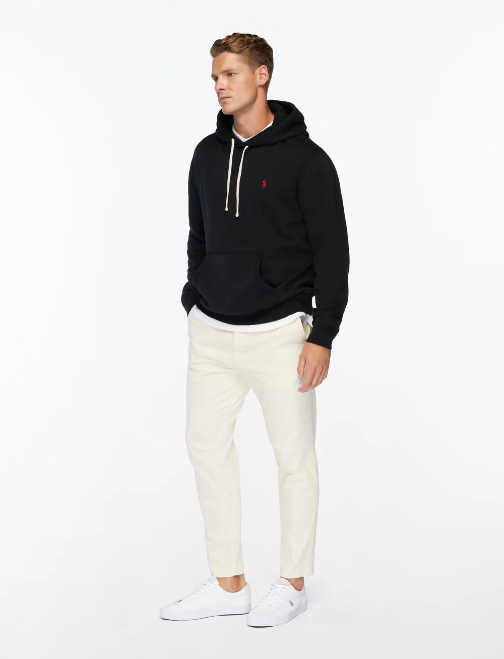 Polo Ralph Lauren - The RL Fleece Hoodie - hættetrøjer - polo black - 4
