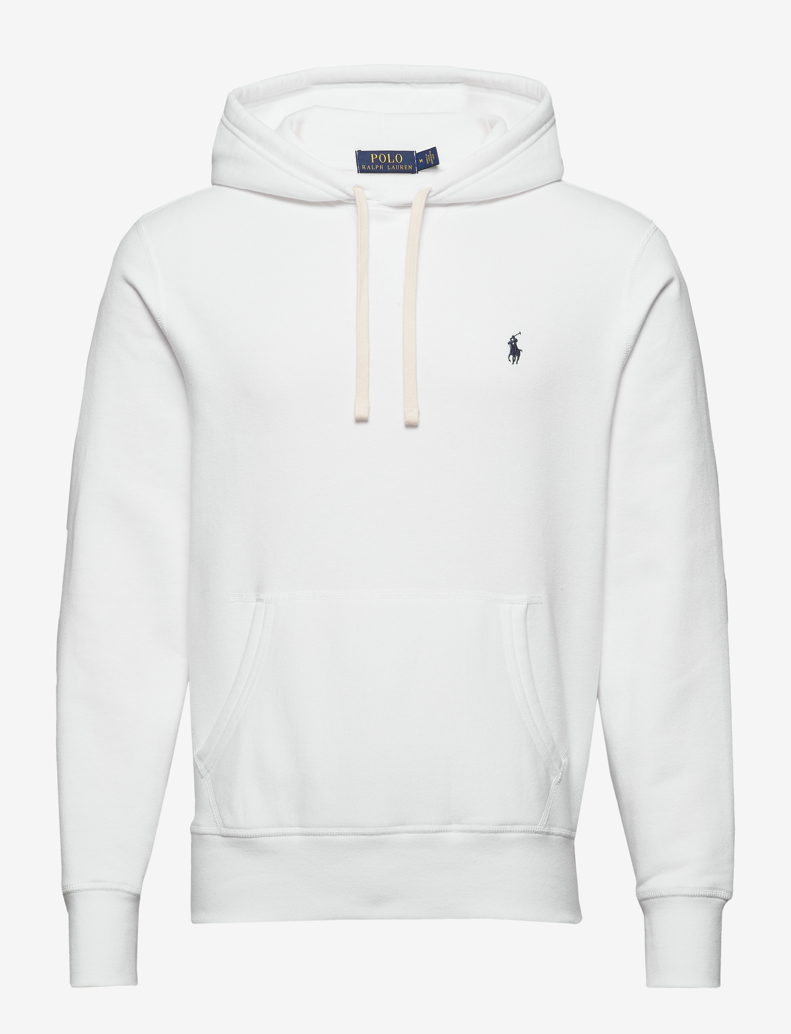The RL Fleece Hoodie - WHITE/C7996