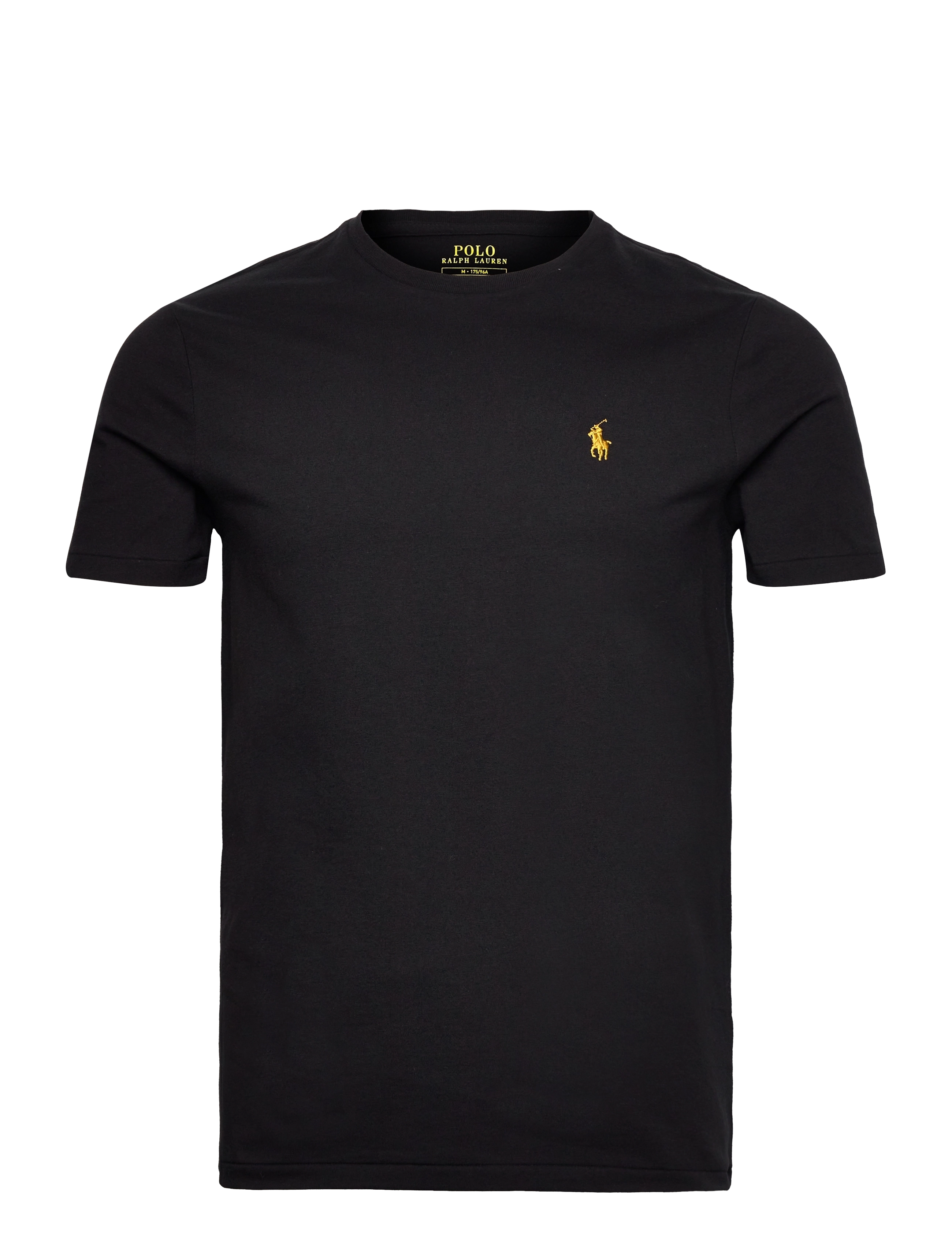 Polo Ralph Lauren - Custom Slim Fit Jersey Crewneck T-Shirt - polo black - 1