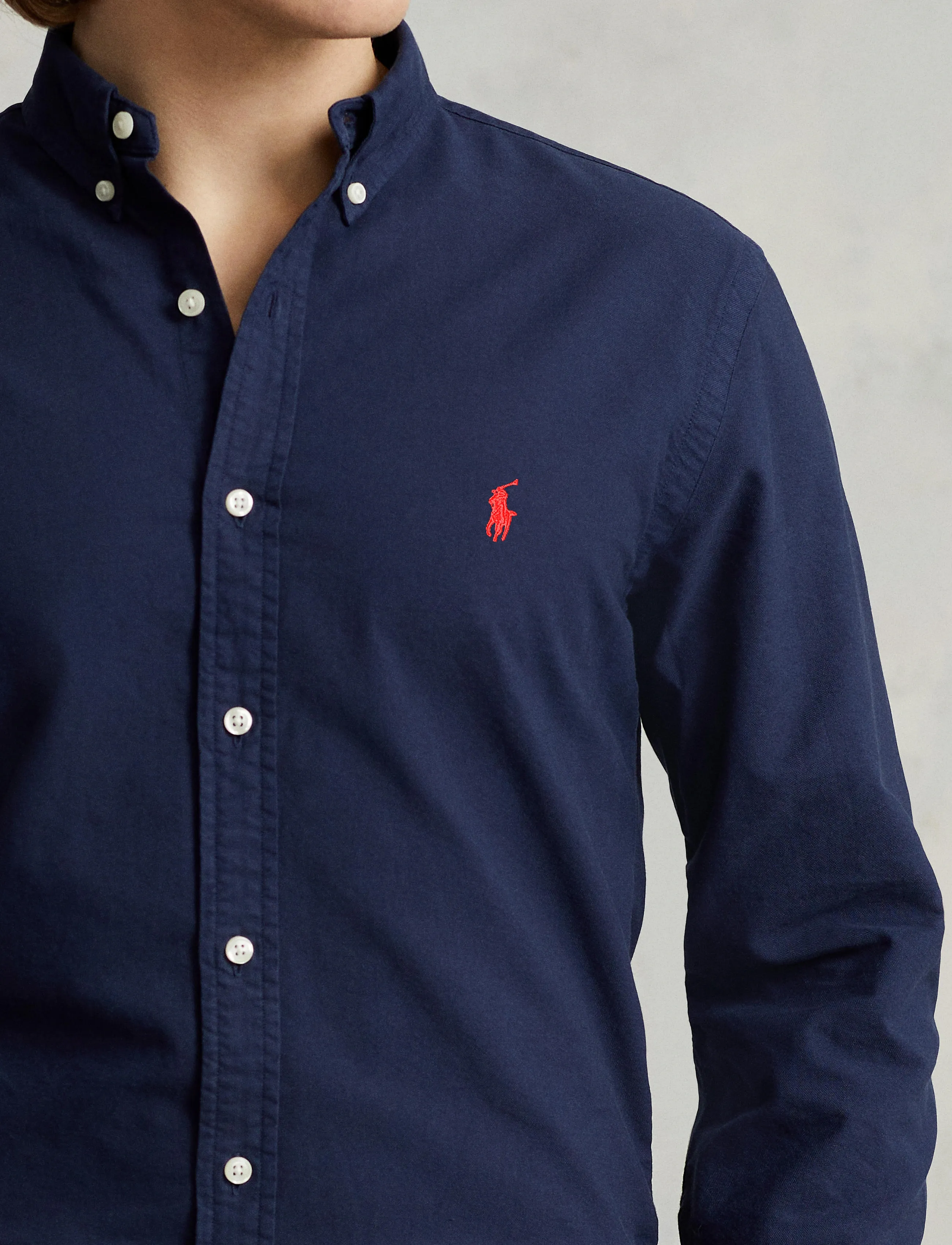 Polo Ralph Lauren - Slim Fit Oxford Shirt - cruise navy - 4