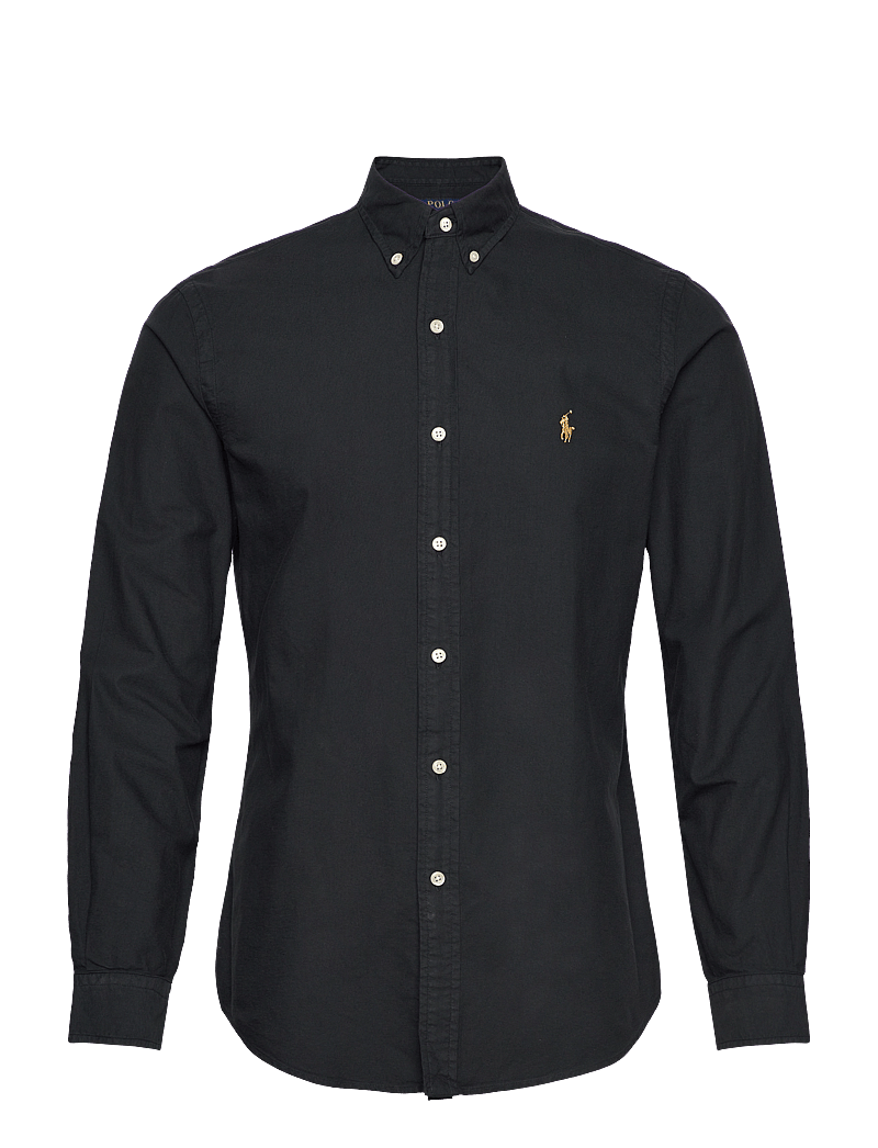 Polo Ralph Lauren - Slim Fit Oxford Shirt - oxford-skjortor - polo black - 1