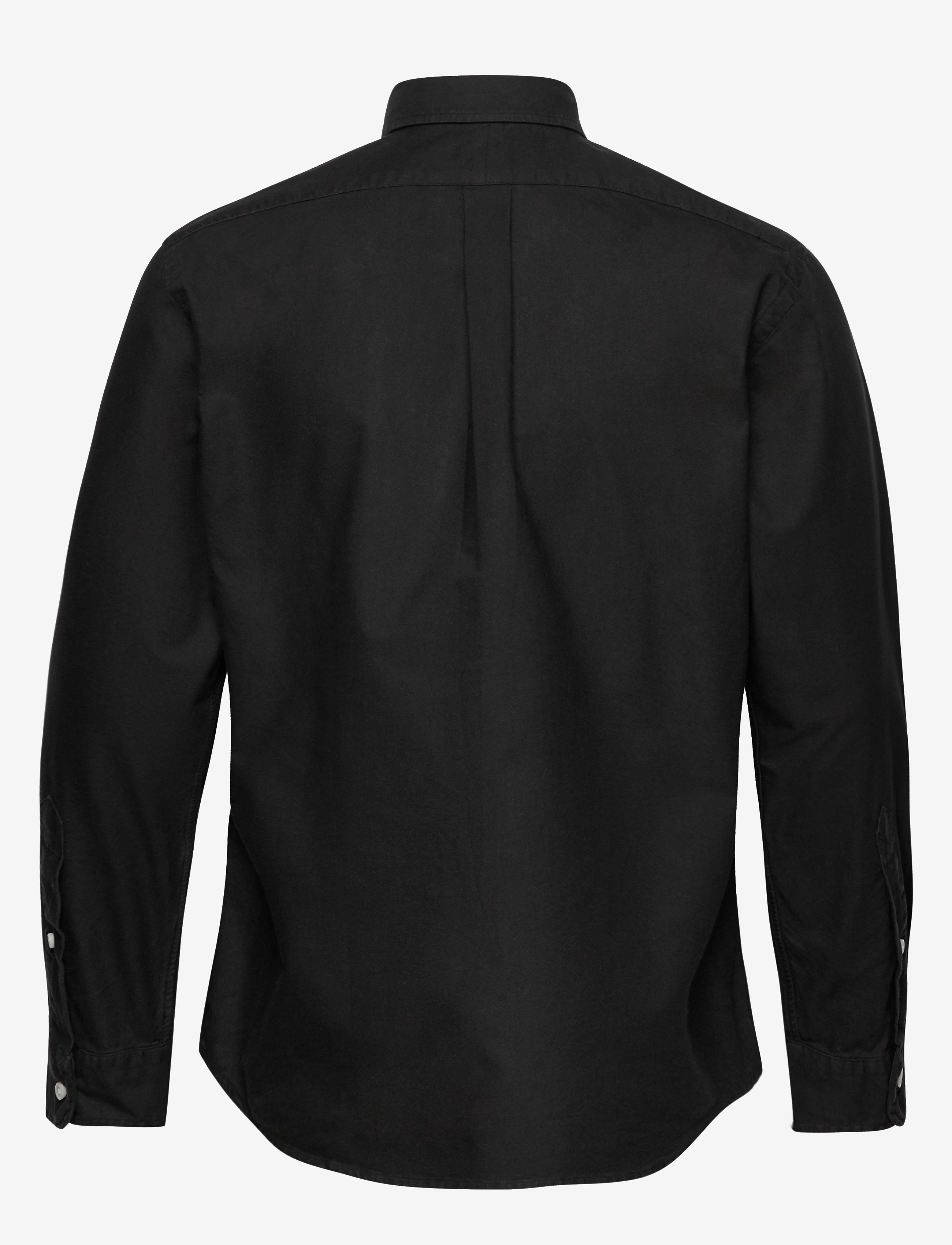 Polo Ralph Lauren - Custom Fit Garment-Dyed Oxford Shirt - oxford skjorter - polo black - 2