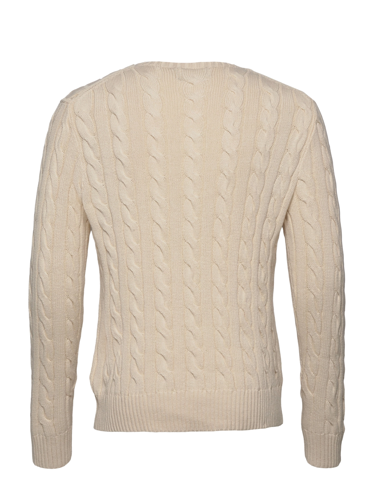 Polo Ralph Lauren - Cable-Knit Cotton Sweater - rund hals - andover cream - 2