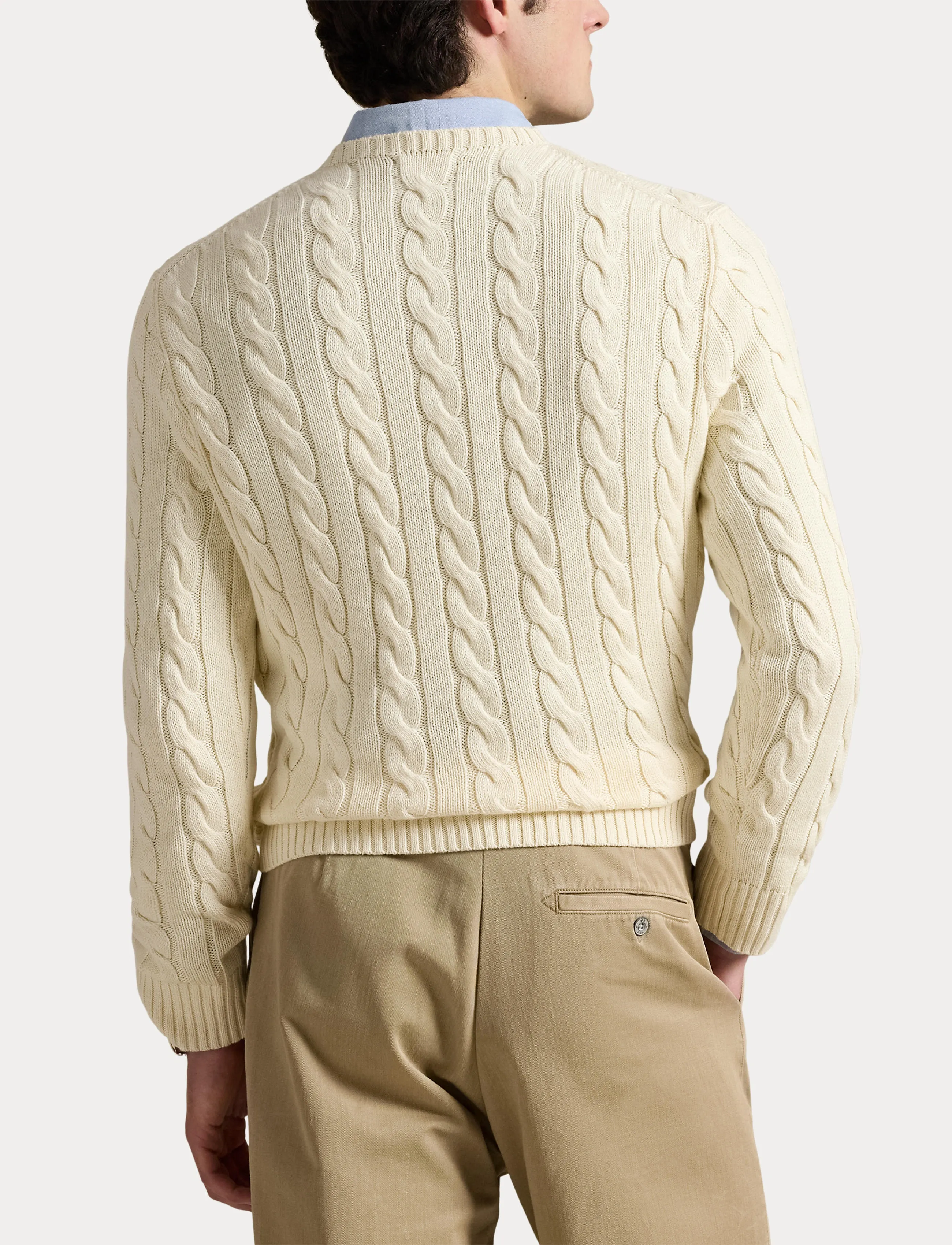 Polo Ralph Lauren Cable-Knit Cotton Sweater stickade tröjor herr – bild 6