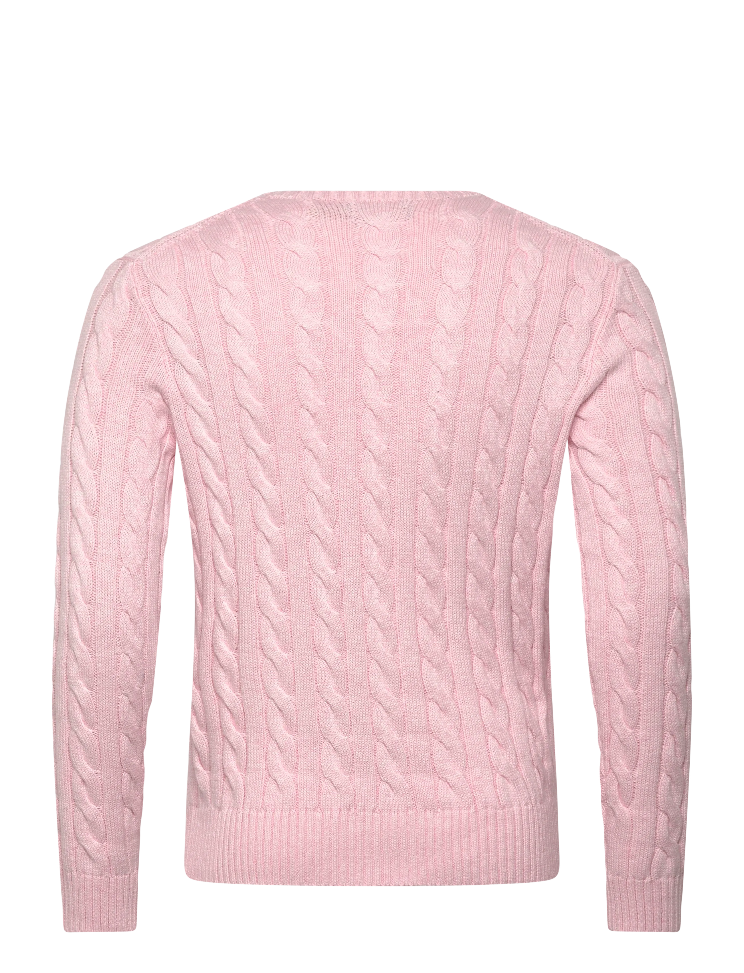 Polo Ralph Lauren - 5/1 ROVING COTTON-LSL-PLO - rund hals - ballet pink hthr - 1