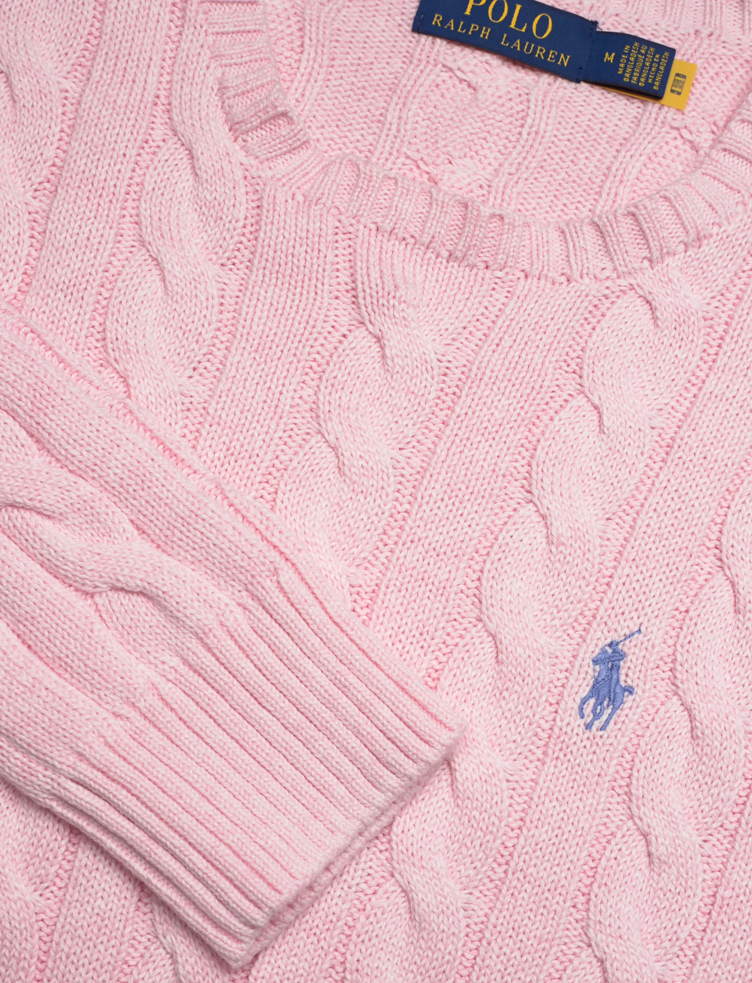 Polo Ralph Lauren - 5/1 ROVING COTTON-LSL-PLO - rund hals - ballet pink hthr - 2