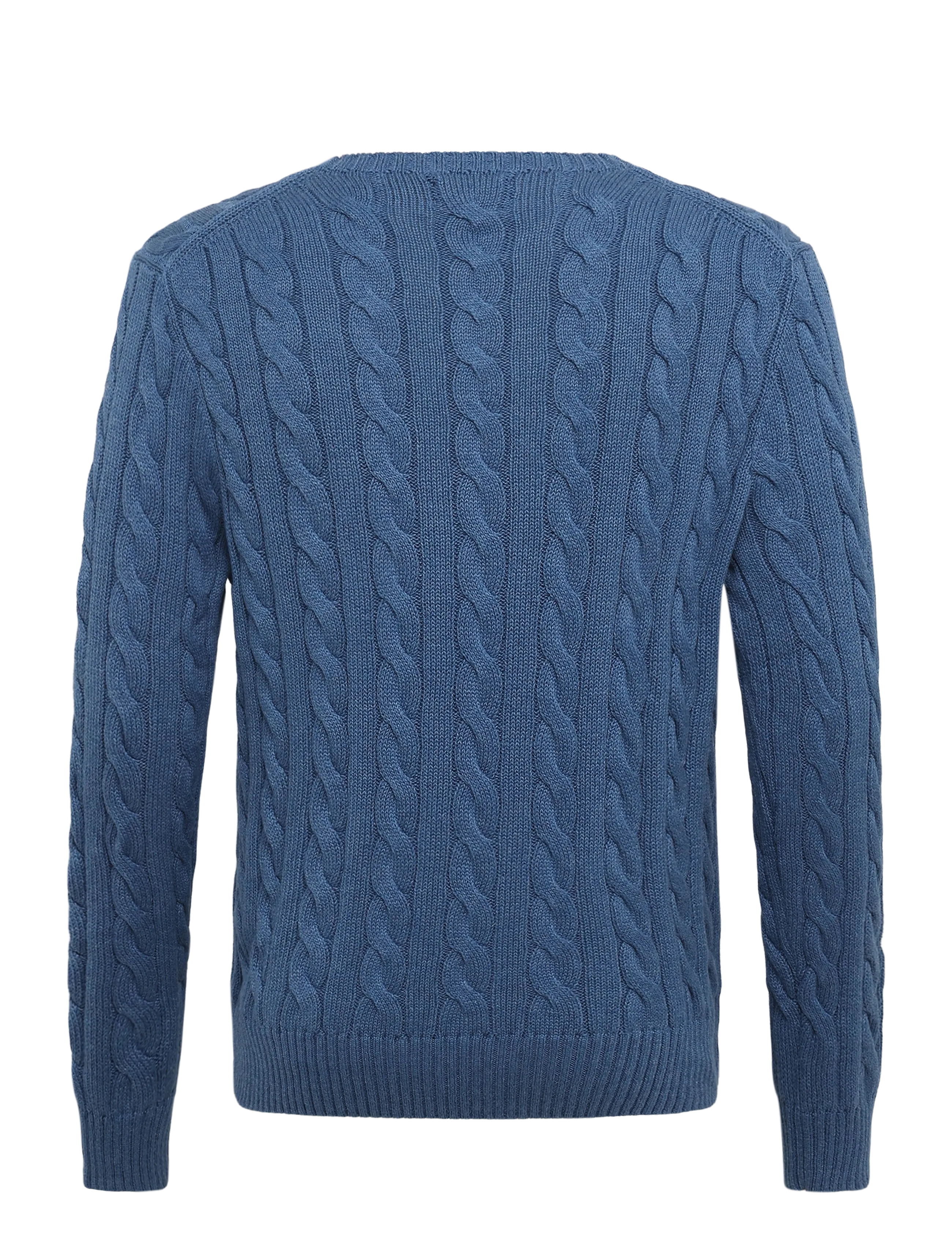 Polo Ralph Lauren - 5/1 ROVING COTTON-LSL-PLO - rundhals - blue borage heath - 2
