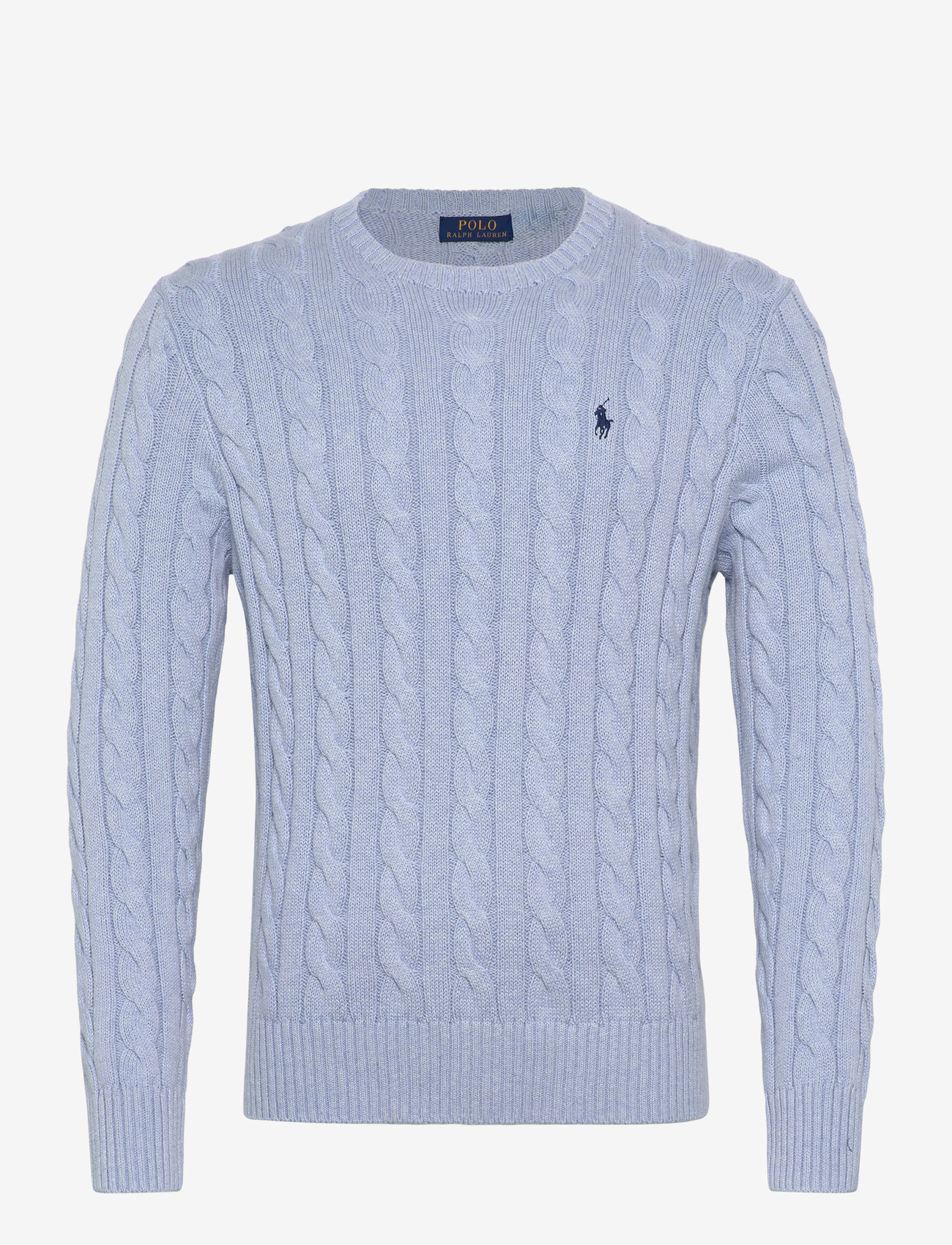 Polo Ralph Lauren - 5/1 ROVING COTTON-LSL-PLO - rund hals - blue hyacinth hth - 0