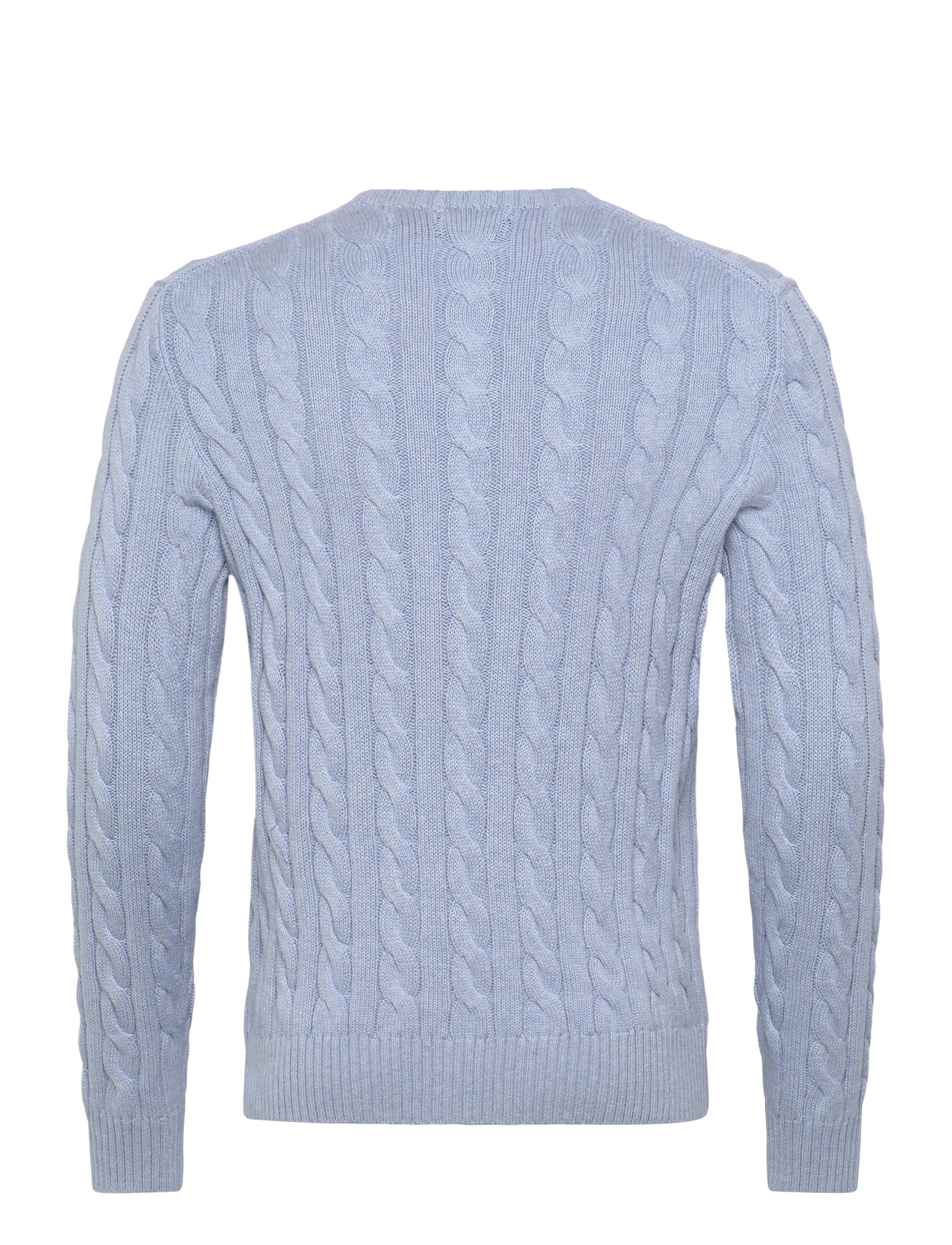 Polo Ralph Lauren - 5/1 ROVING COTTON-LSL-PLO - Ümmarguse kaelusega kudumid - blue hyacinth hth - 1