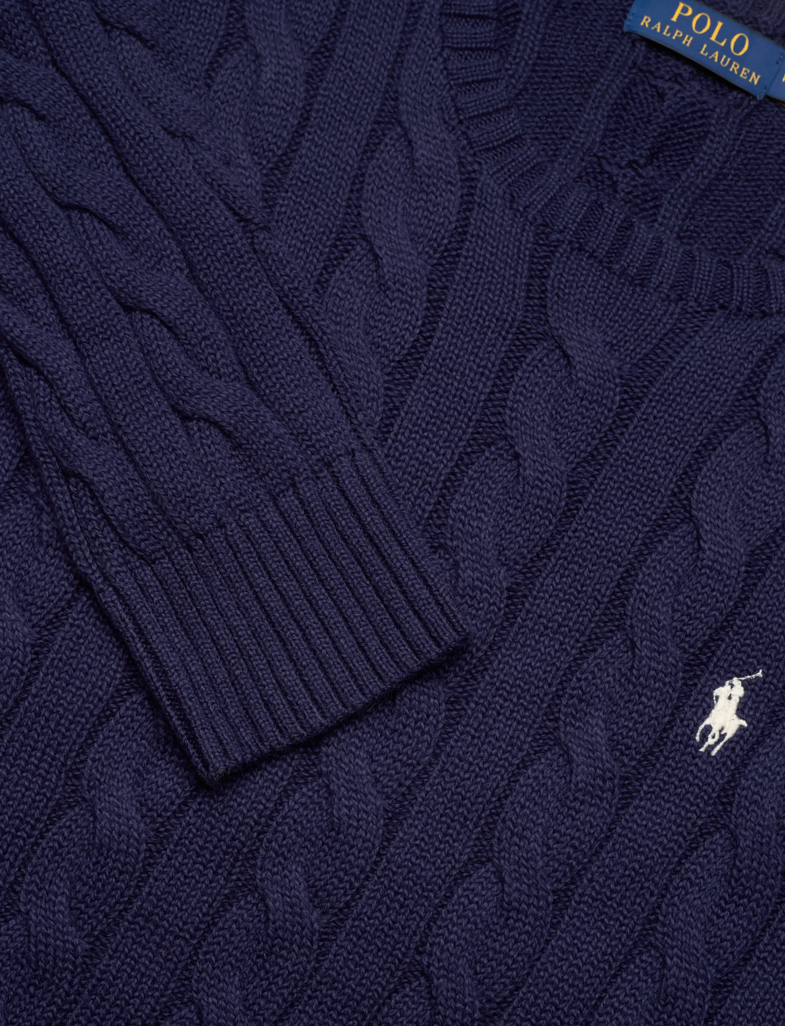 Polo Ralph Lauren - 5/1 ROVING COTTON-LSL-PLO - rund hals - bright navy - 2