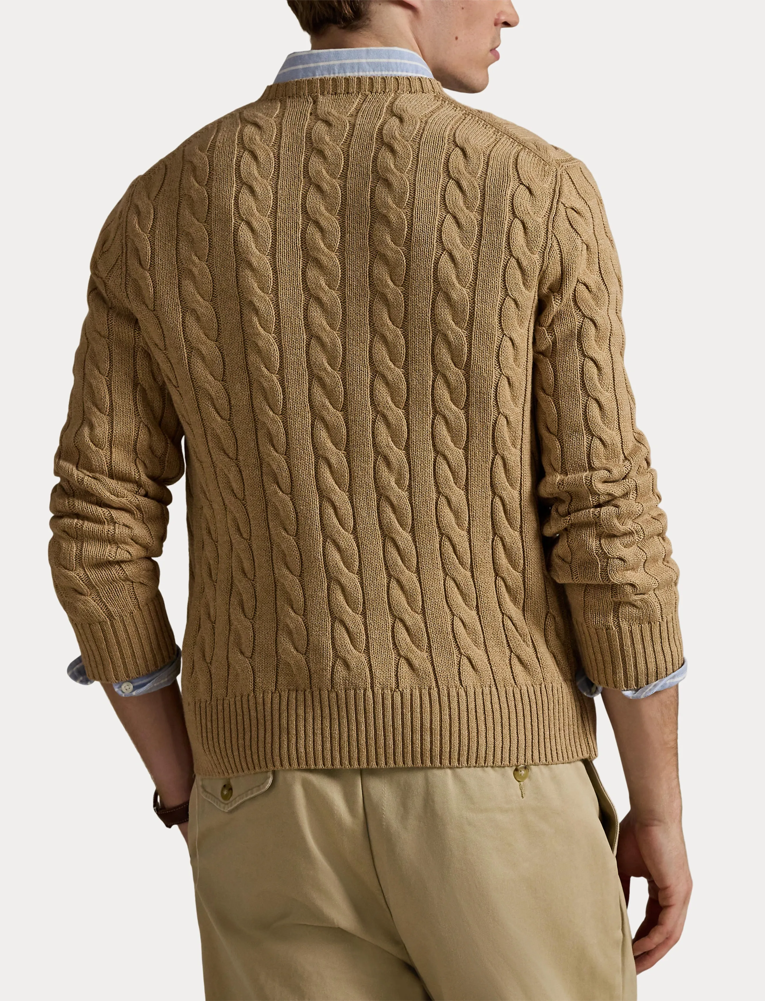 Polo Ralph Lauren Cable-Knit Cotton Sweater stickade tröjor herr – bild 6