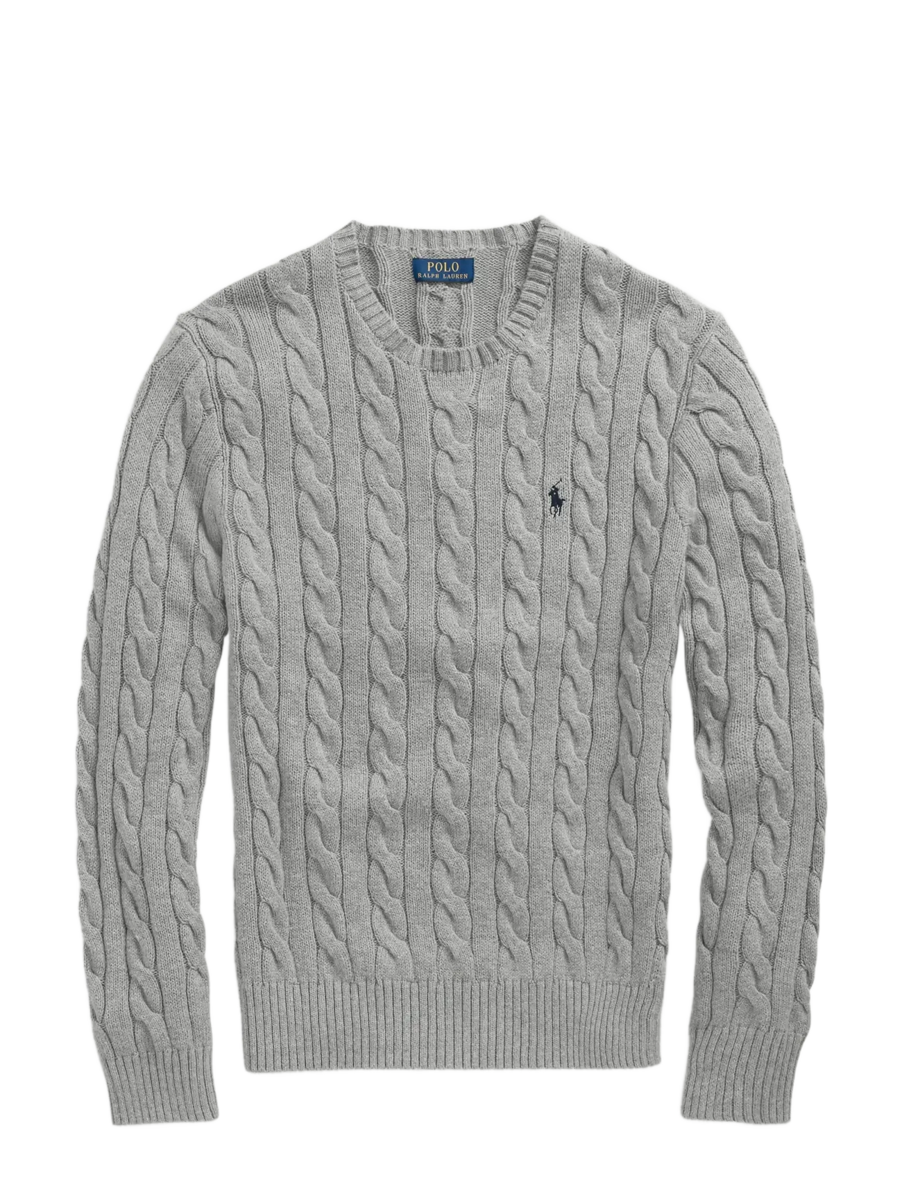 Polo Ralph Lauren 5/1 ROVING COTTON-LSL-PLO - Riided - FAWN GREY HEATHER / grey