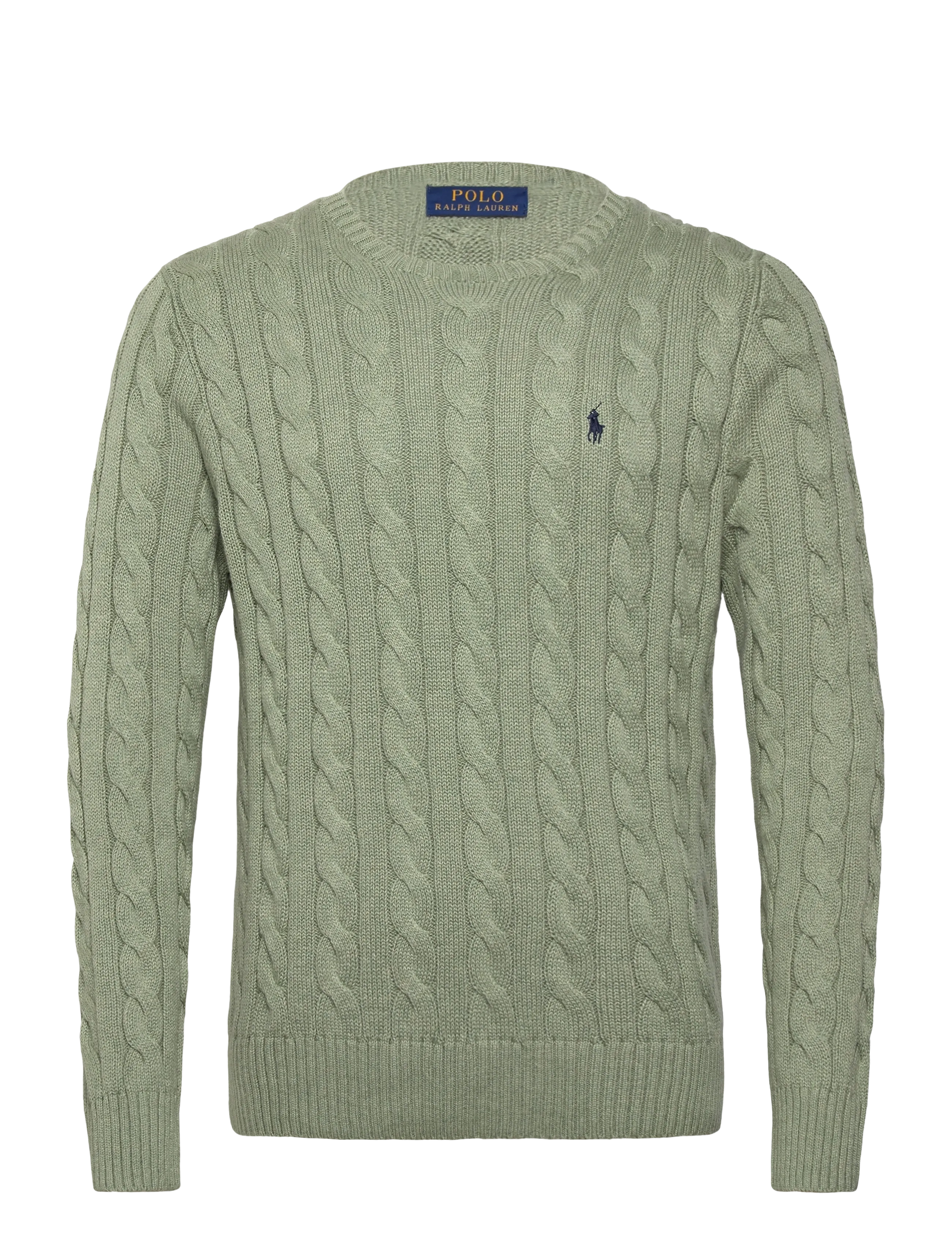 Polo Ralph Lauren 5/1 ROVING COTTON-LSL-PLO - Strik - FERN GREEN HEATHE / green