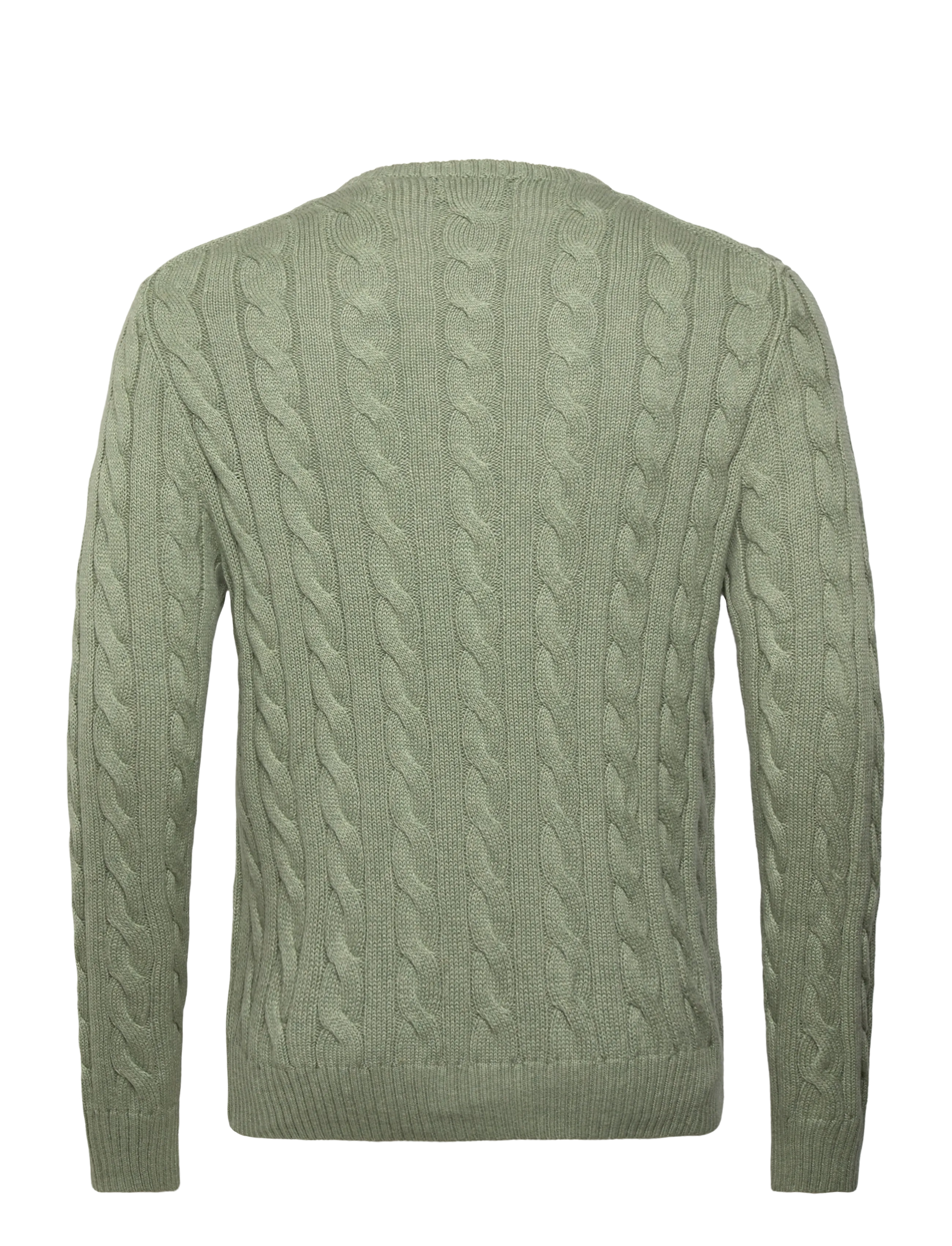 Polo Ralph Lauren - 5/1 ROVING COTTON-LSL-PLO - knitted round necks - fern green heathe - 1