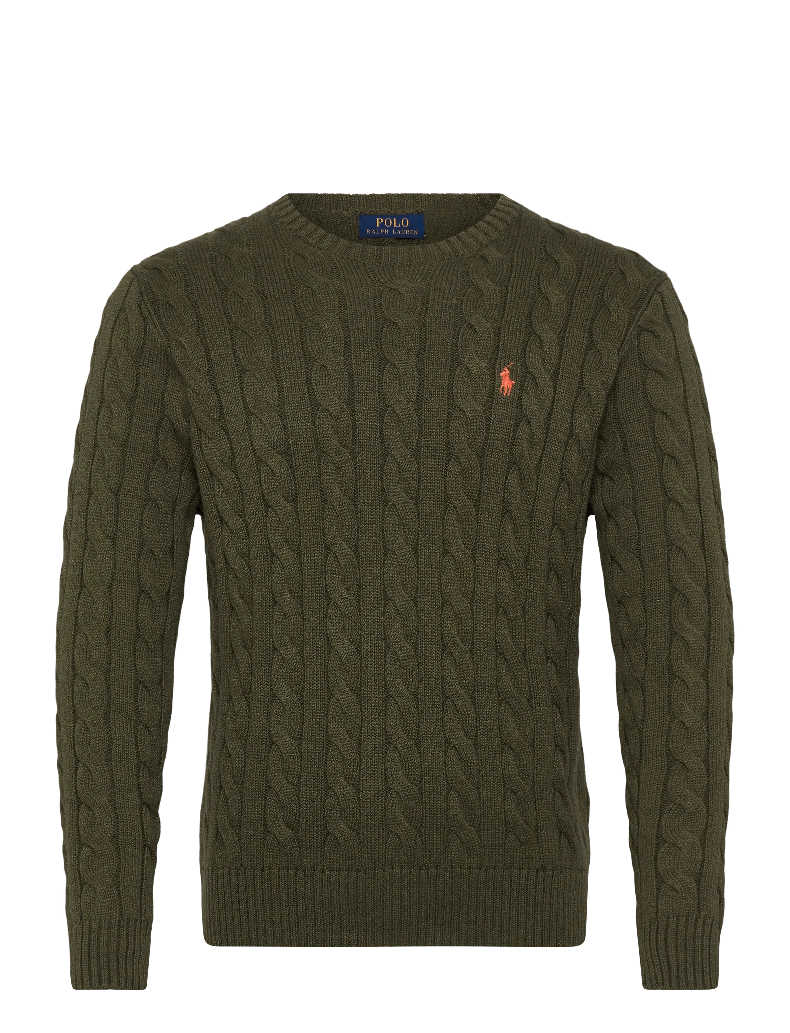 Polo Ralph Lauren 5/1 ROVING COTTON-LSL-PLO - Riided - GARDEN TRAIL HEAT / khaki/green