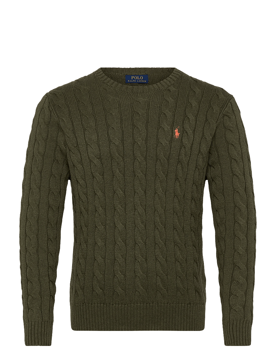 Polo Ralph Lauren - 5/1 ROVING COTTON-LSL-PLO - knitted round necks - garden trail heat - 0