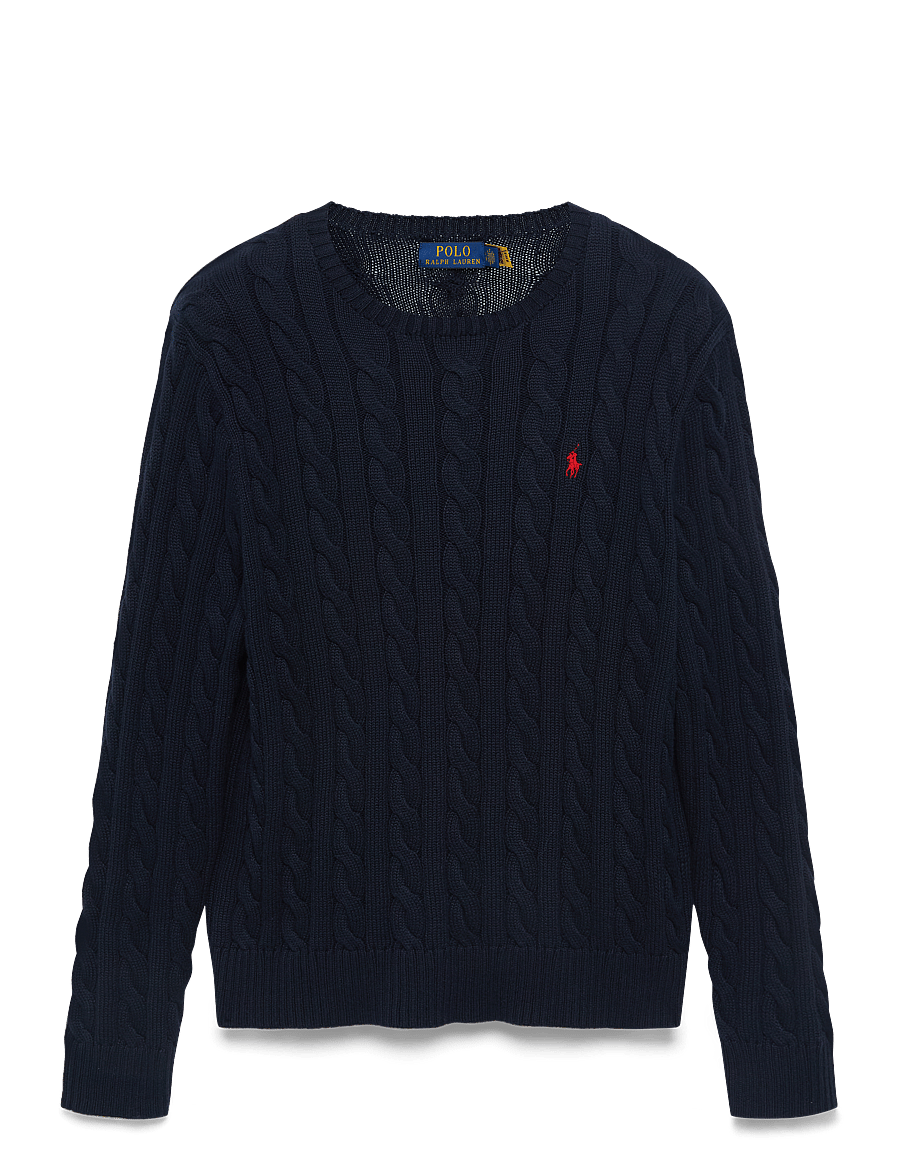 Polo Ralph Lauren - Cable-Knit Cotton Sweater - rundhals - hunter navy - 1