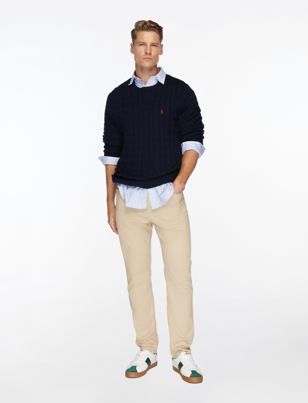 Polo Ralph Lauren 5/1 Roving Cotton-lsl-plo (RAF710775885
