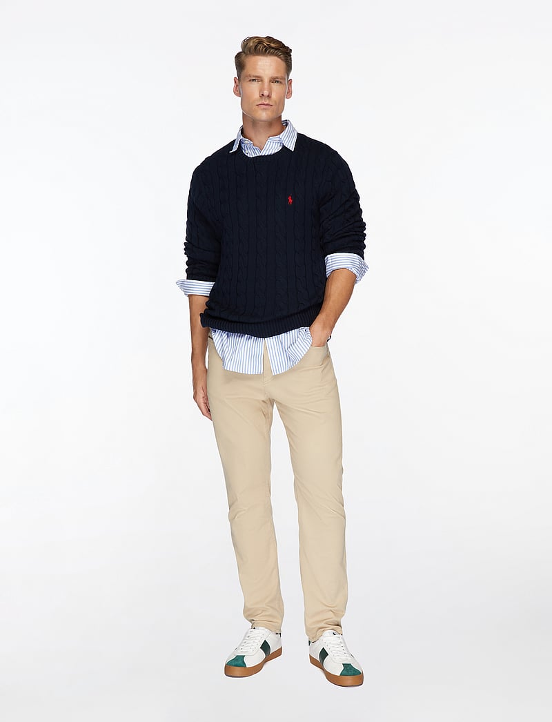 Polo Ralph Lauren - 5/1 ROVING COTTON-LSL-PLO - rund hals - hunter navy - 3