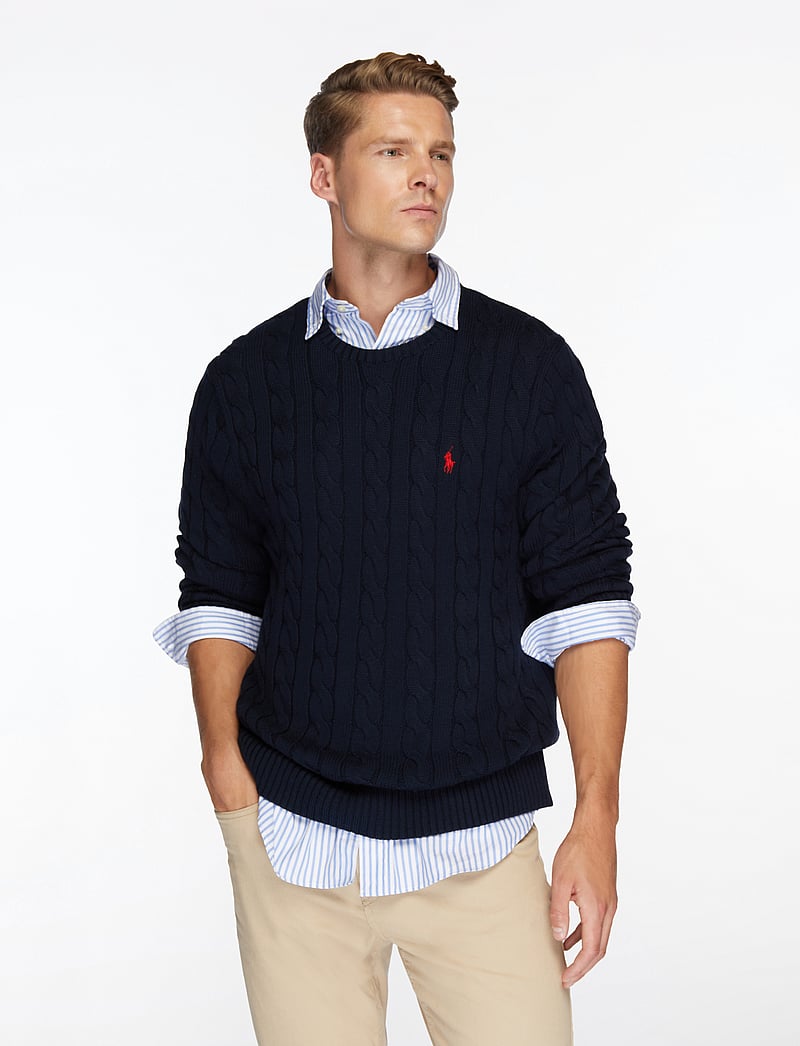 Polo Ralph Lauren - 5/1 ROVING COTTON-LSL-PLO - rund hals - hunter navy - 0