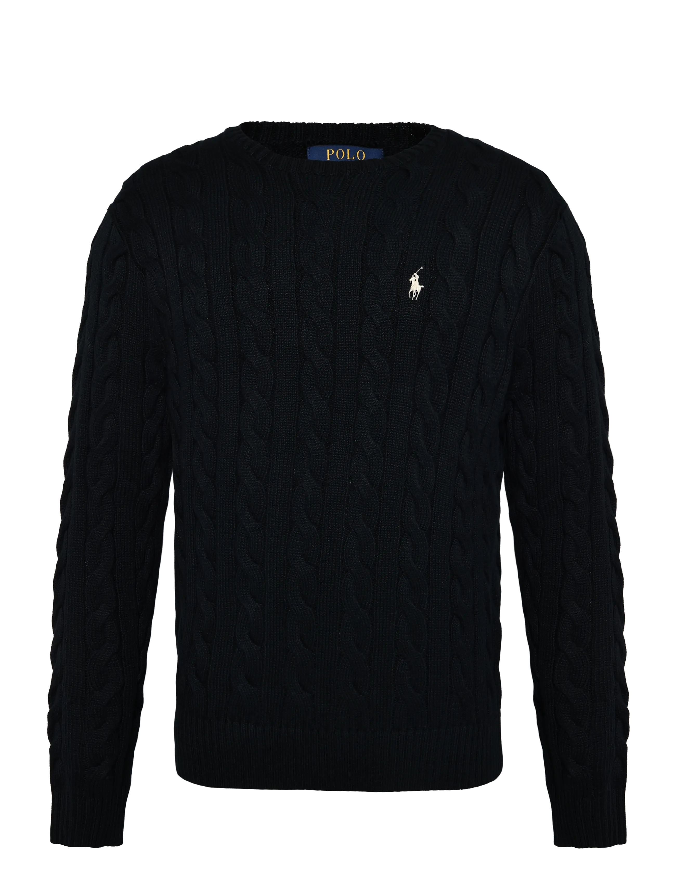 Polo Ralph Lauren Cable-Knit Cotton Sweater - Strickmode - HUNTER NAVY W/ C8 / navy