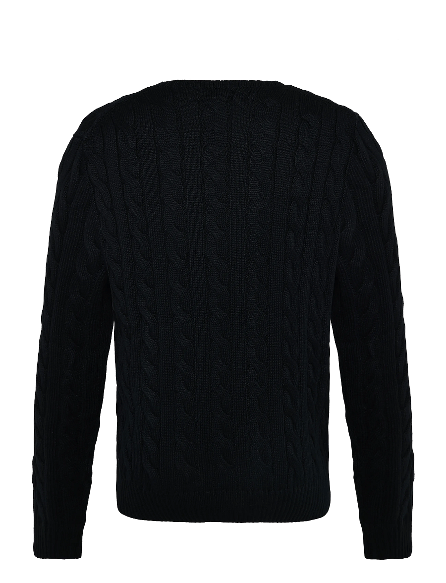 Polo Ralph Lauren - 5/1 ROVING COTTON-LSL-PLO - rundhals - hunter navy w/ c8 - 2