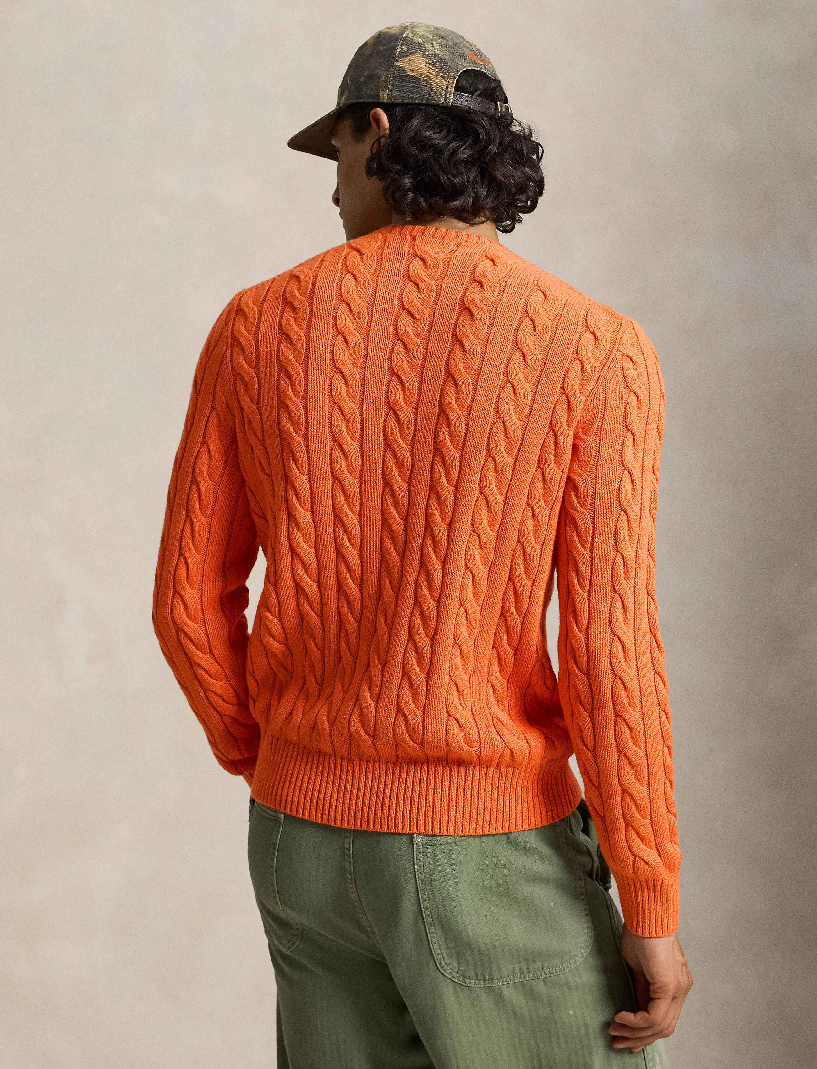 Polo Ralph Lauren Cable-Knit Cotton Sweater stickade tröjor herr – bild 8