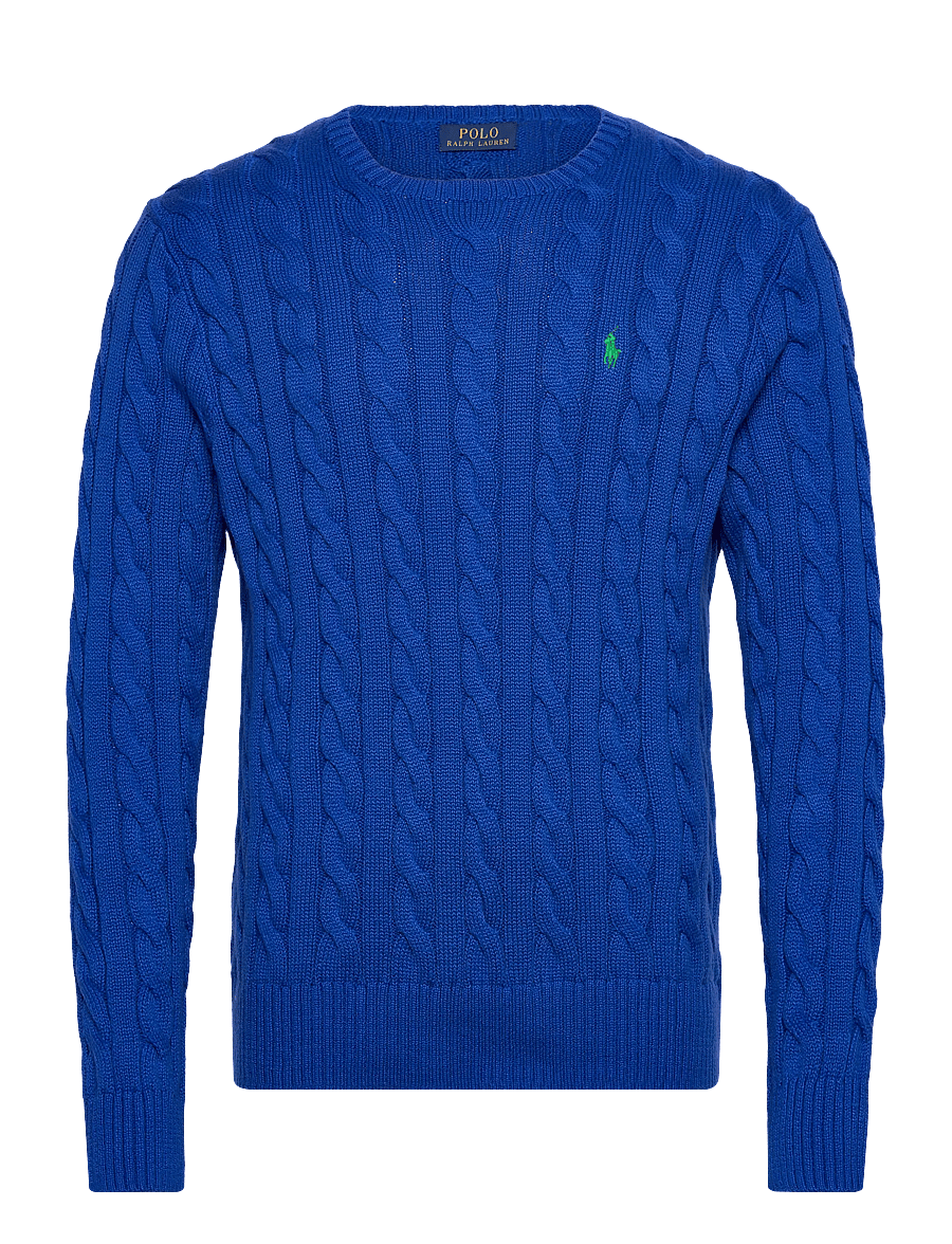 Polo Ralph Lauren - 5/1 ROVING COTTON-LSL-PLO - knitted round necks - pacific royal - 0