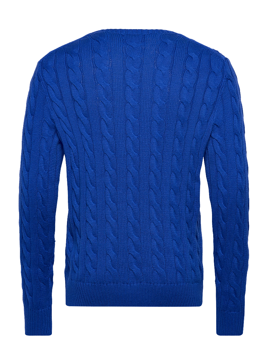 Polo Ralph Lauren - 5/1 ROVING COTTON-LSL-PLO - knitted round necks - pacific royal - 1