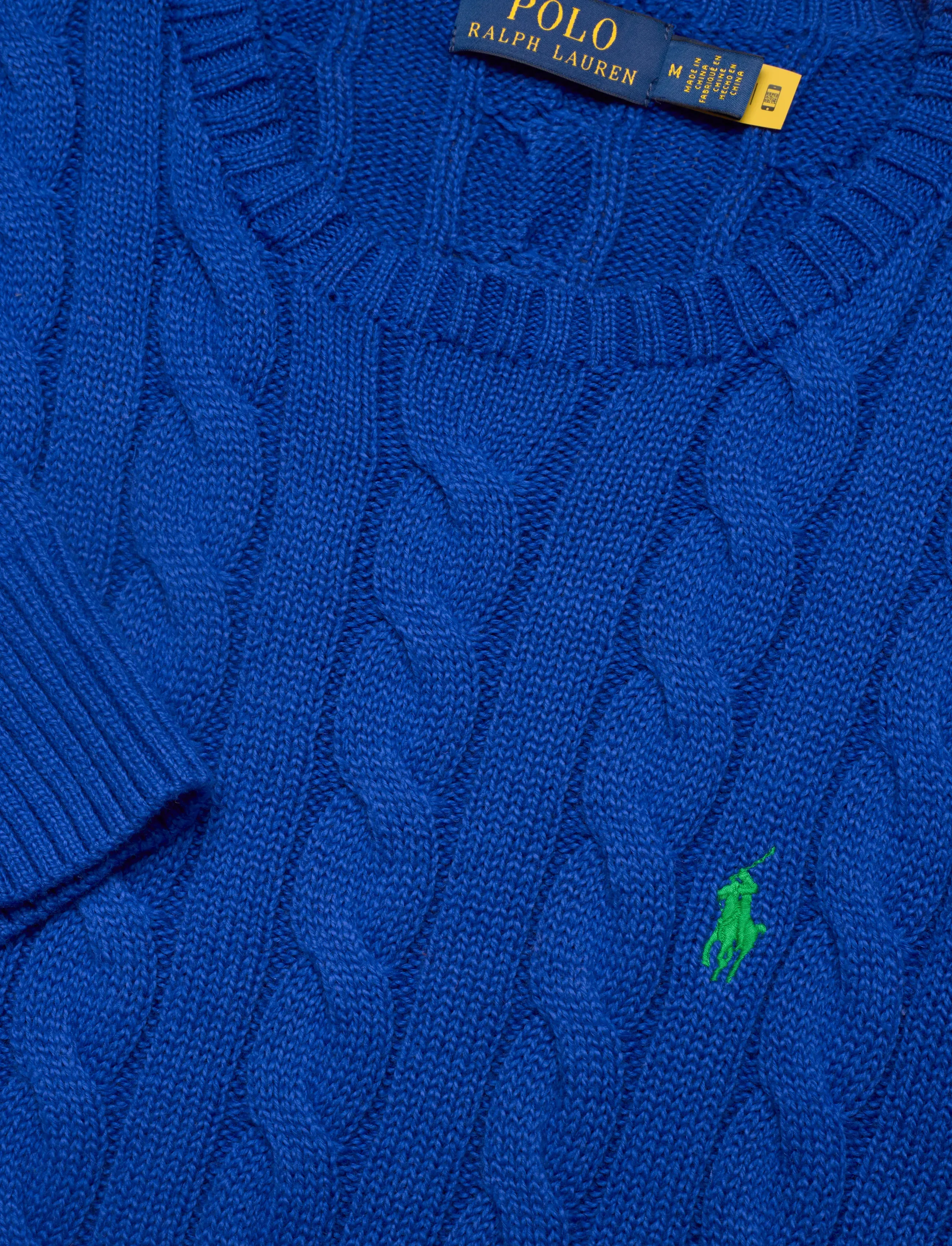 Polo Ralph Lauren - 5/1 ROVING COTTON-LSL-PLO - rund hals - pacific royal - 2