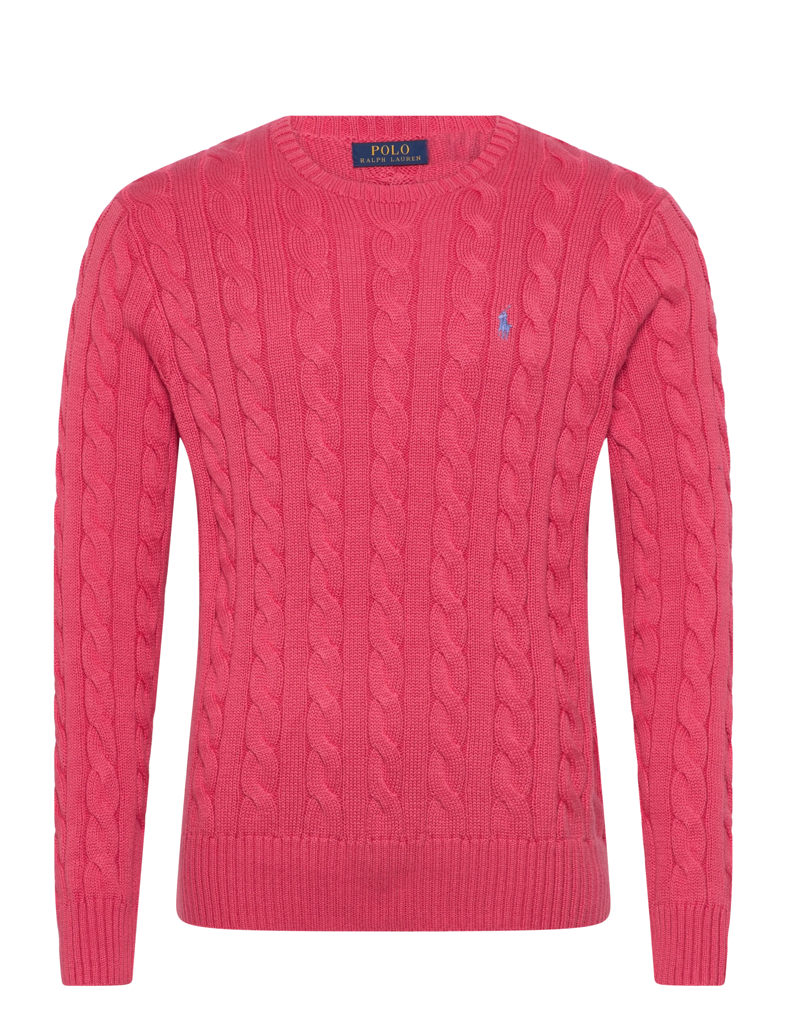 Polo Ralph Lauren 5/1 ROVING COTTON-LSL-PLO - Tøj - PALE RED / pink/rose