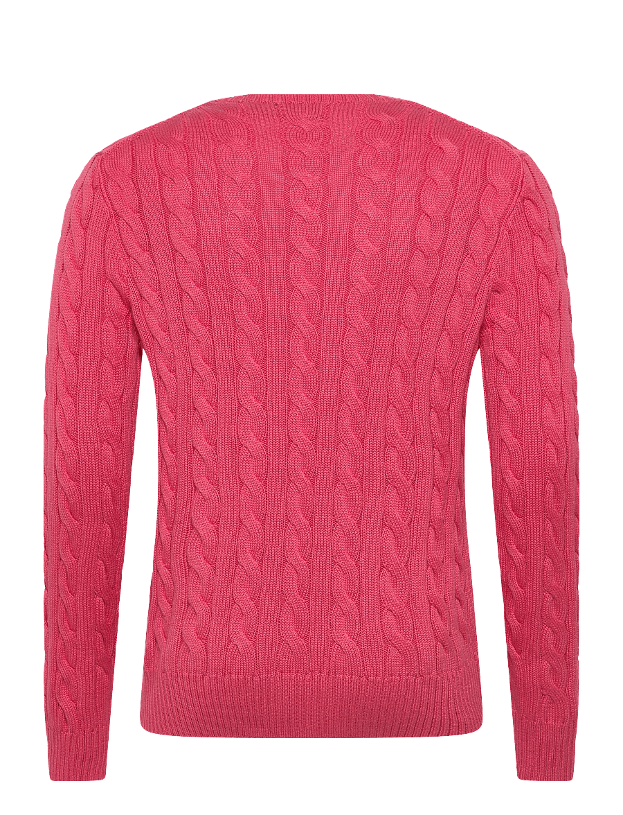 Polo Ralph Lauren - 5/1 ROVING COTTON-LSL-PLO - rund hals - pale red - 1