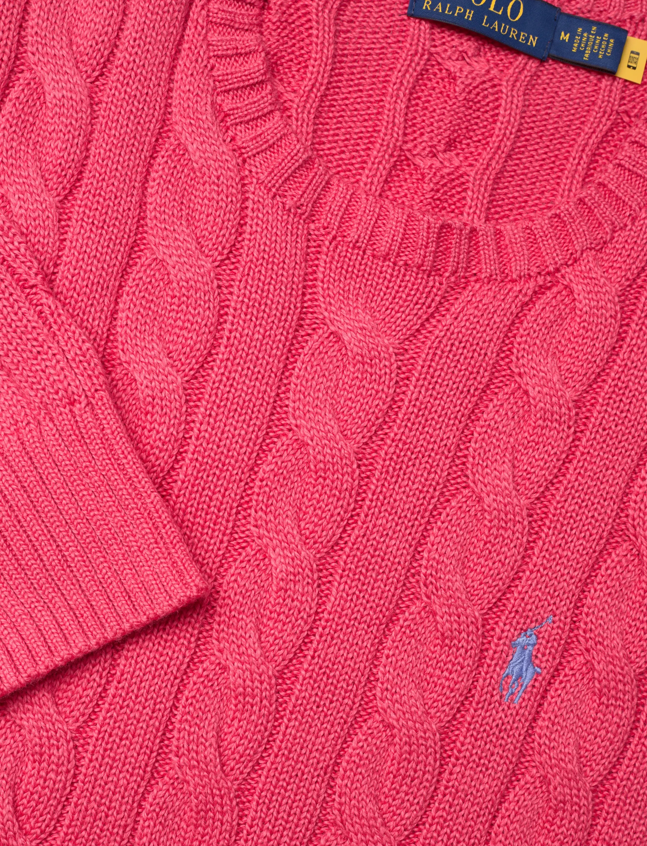 Polo Ralph Lauren - 5/1 ROVING COTTON-LSL-PLO - rund hals - pale red - 2