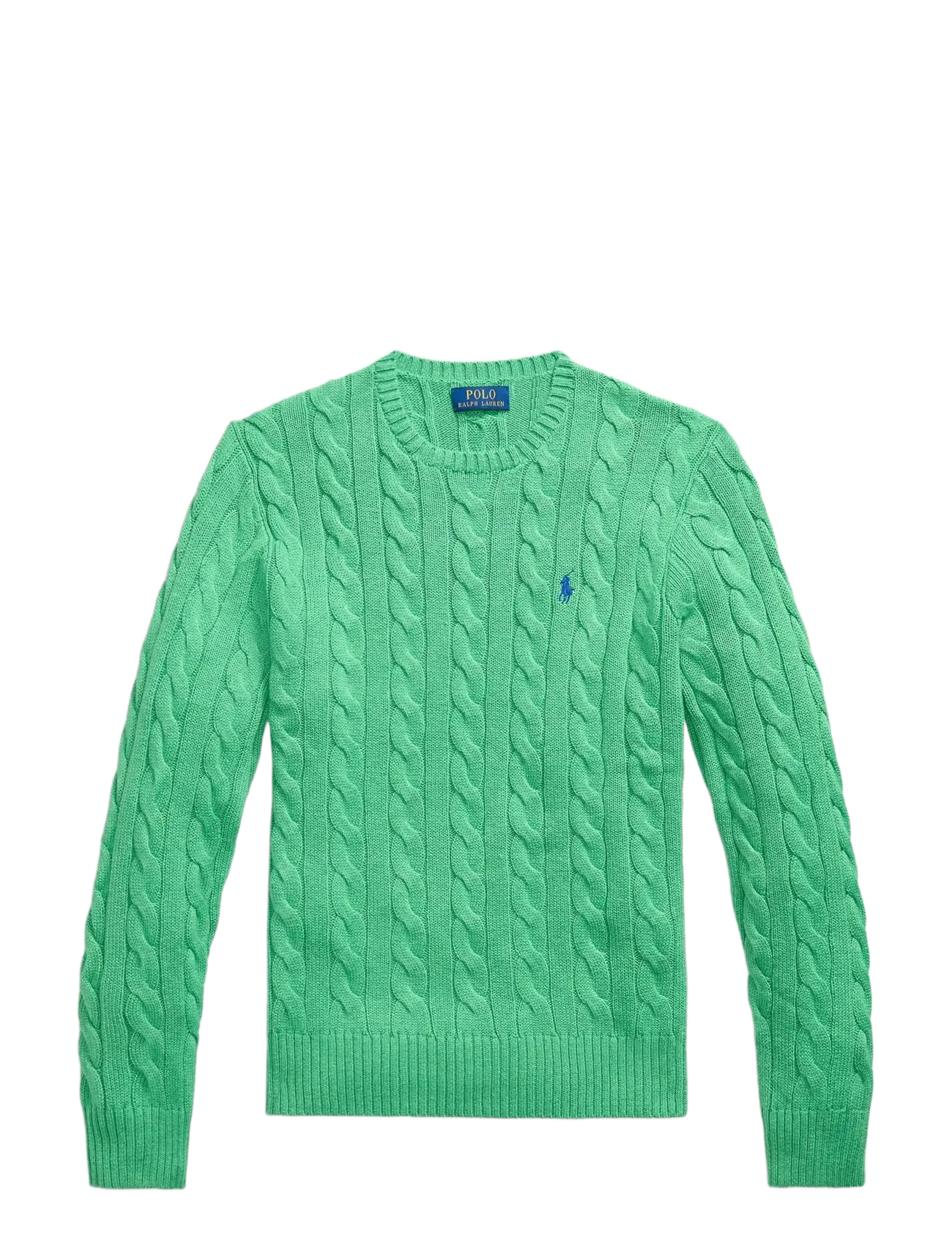 Polo Ralph Lauren 5/1 ROVING COTTON-LSL-PLO - Riided - PALM GREEN HEATHE / green